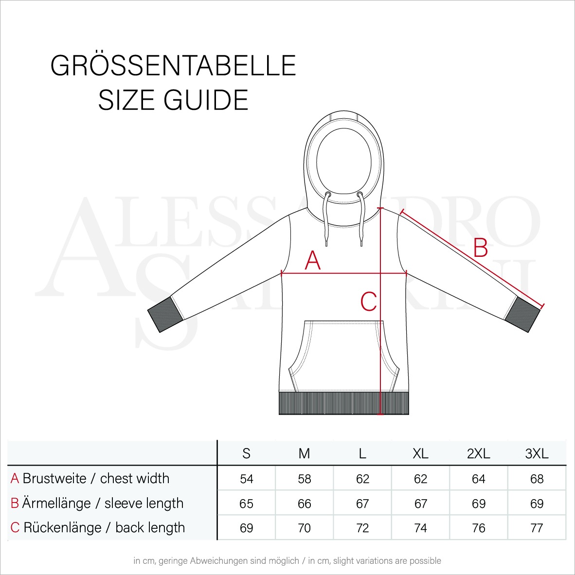 Alessandro Salvarini Kapuzenpullover »Alessandro Salvarini Herren Hoodie AS312«