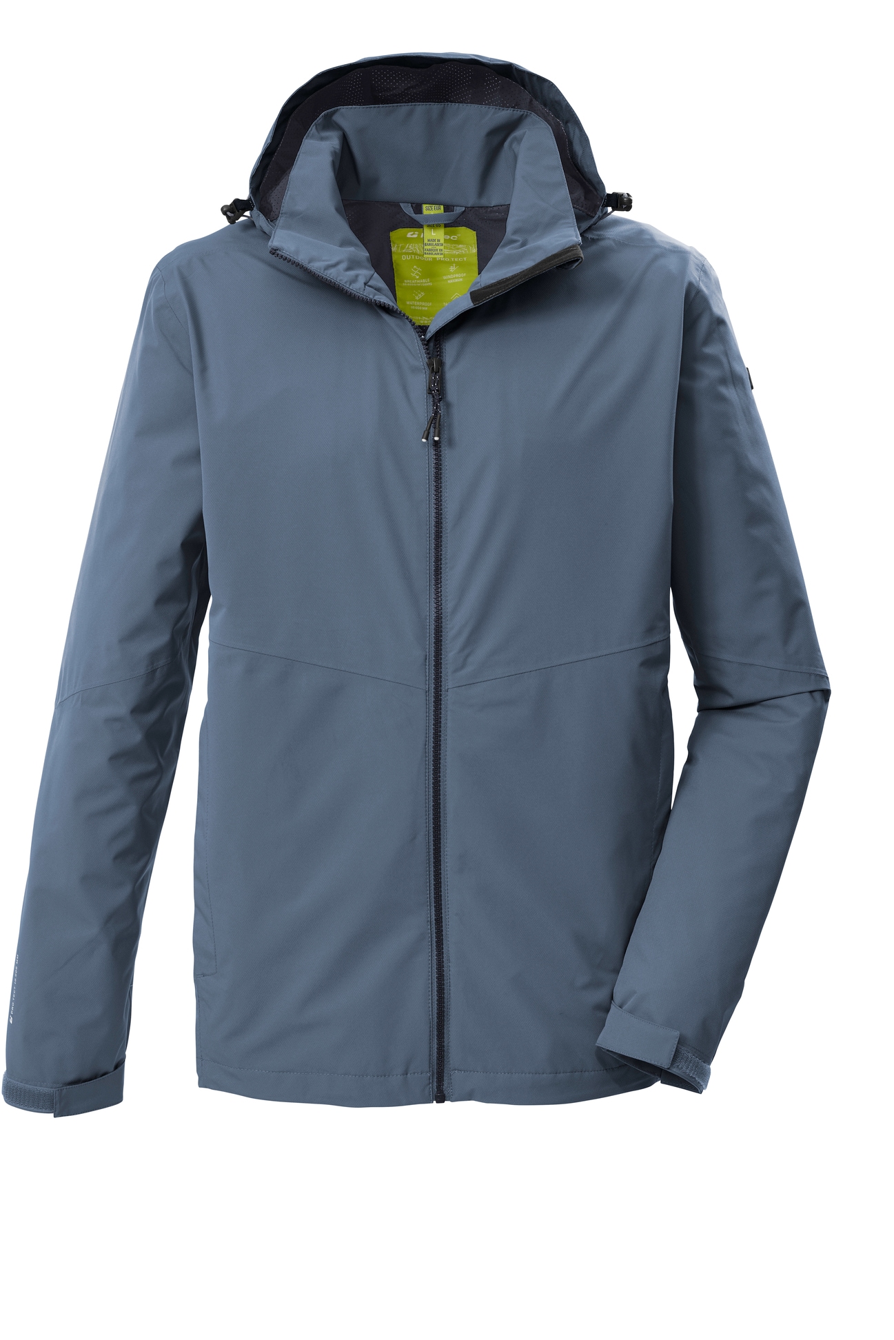Killtec Outdoorjacke »KOS 190 MN JCKT« abnehmbarer Kapuze, atmungsaktiv, wasserdicht, Übergangsjacke