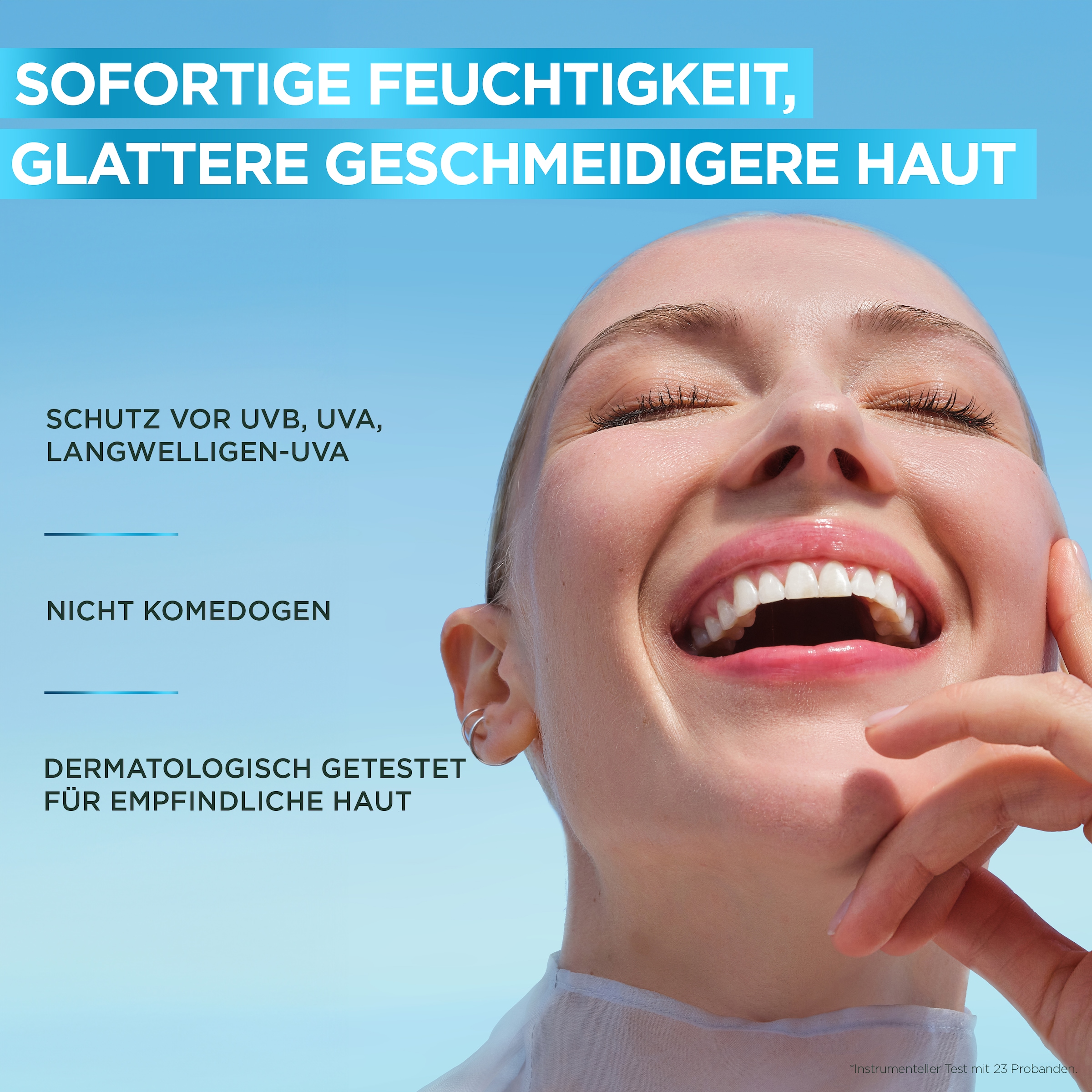 GARNIER Gesichtsfluid »Garnier Hyaluron Barrier Protect Daily UV Fluid LSF50+«