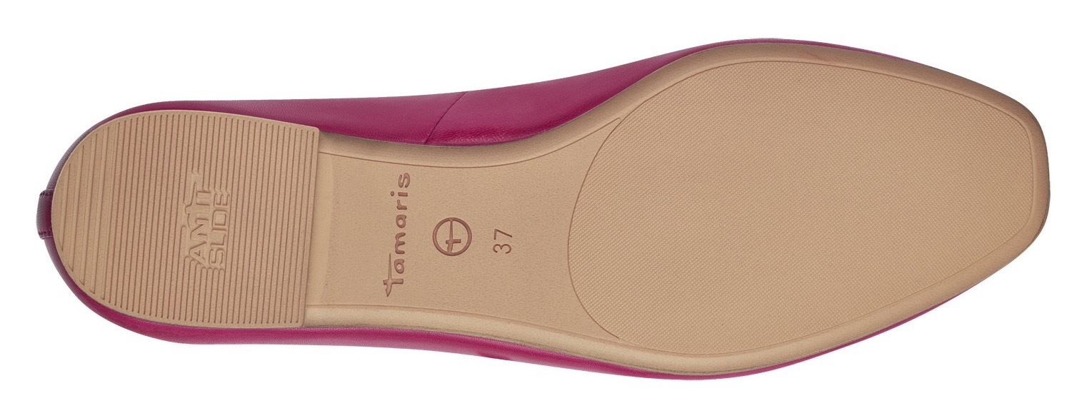 Tamaris Ballerina, Festtagsschuh, Flats mit verstellbaren Riemchen