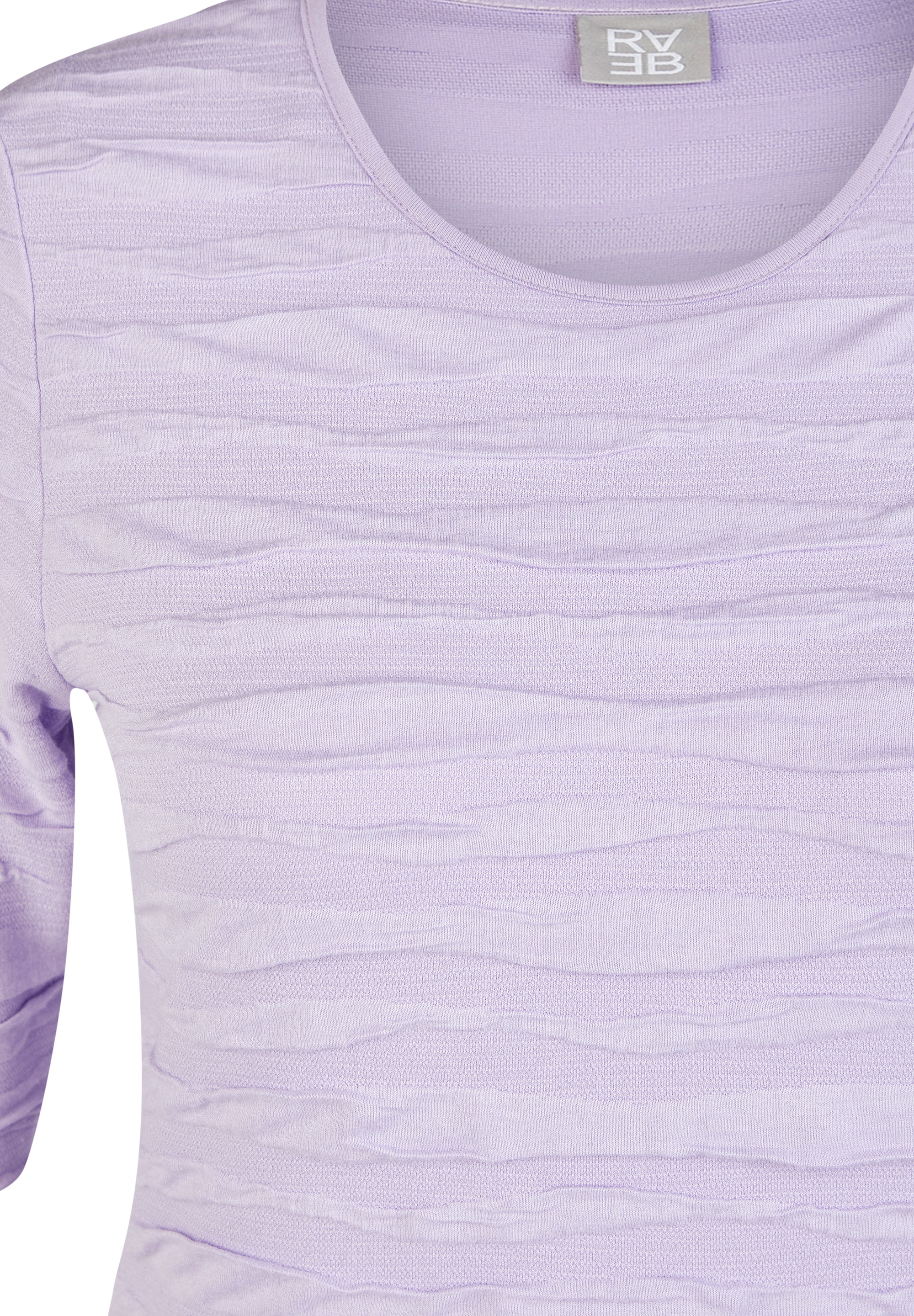 Rabe T-Shirt mit Struktur Muster