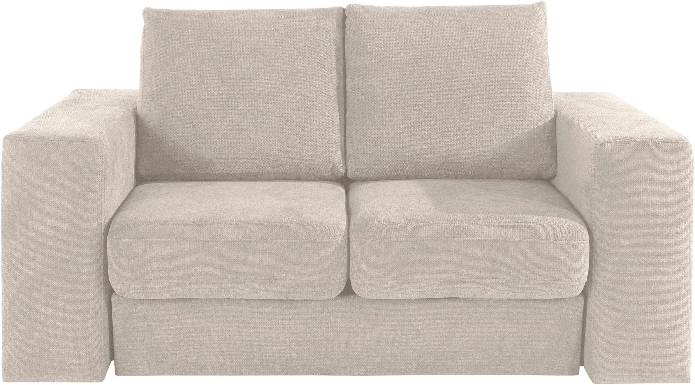 LOOKS by Wolfgang Joop 2-Sitzer »Looksvb«, Verwandlungssofa: aus Sofa wird Sofa mit 2 Hockern, mit Regalfunktion