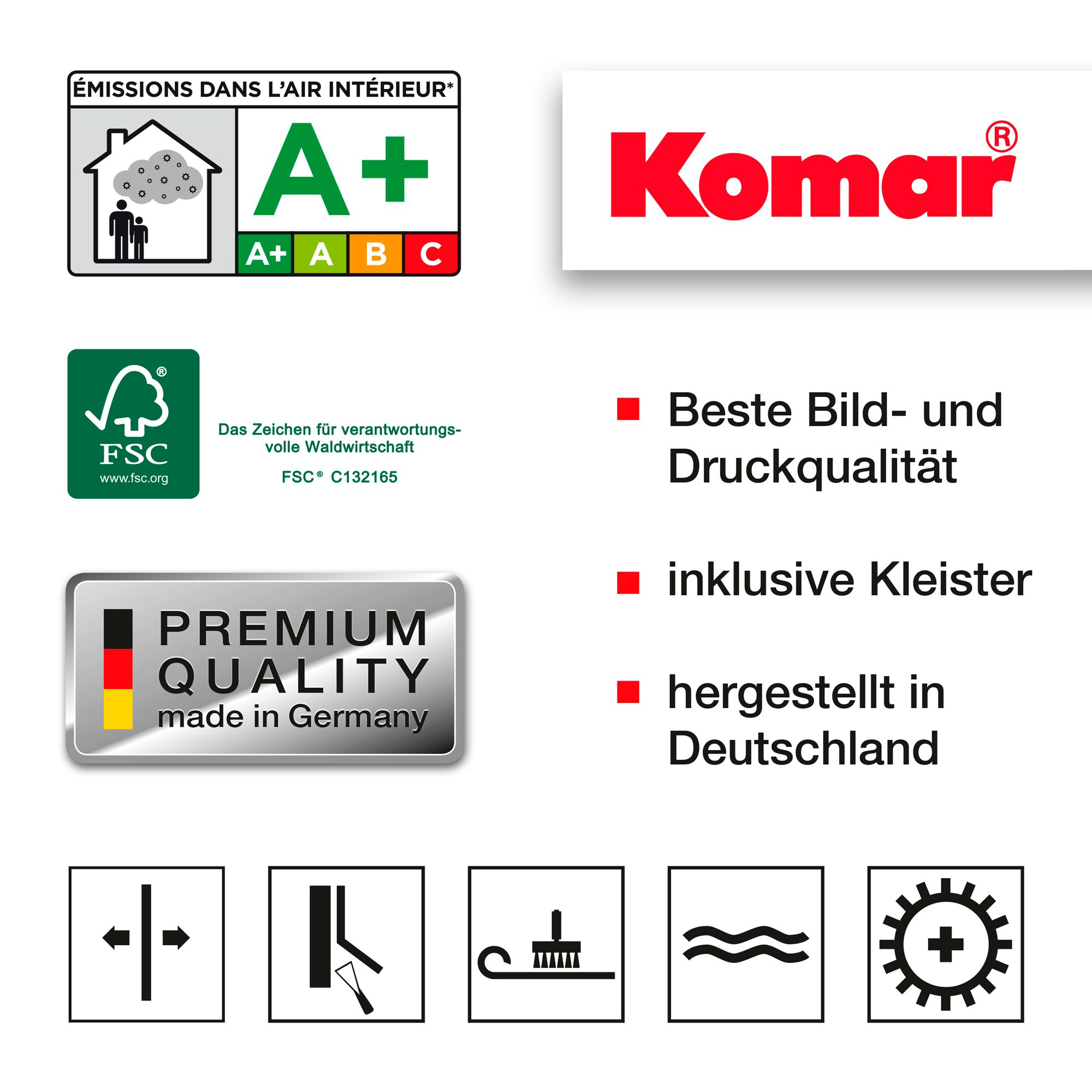 Komar Fototapete »Princess Glitzerparty - Größe 368 x 254 cm« bedruckt glatt Kinderzimmer