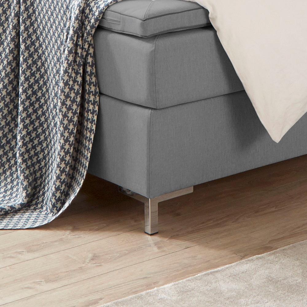 ATLANTIC home collection Boxspringbett »Anni« mit Bonnell-Federkernmatratze und Topper
