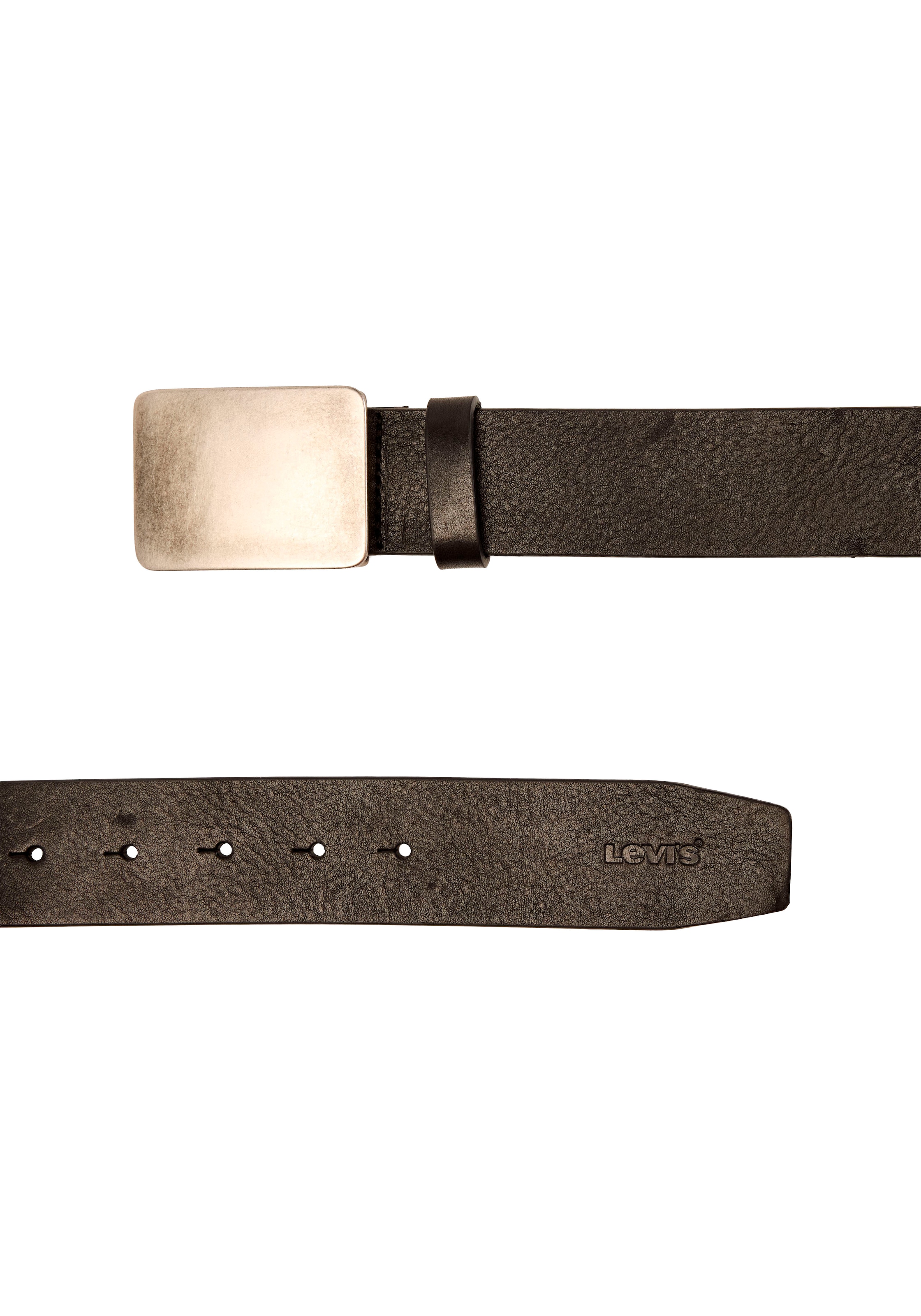 Levi's® Koppelgürtel »RYDER PLAQUE BUCKLE BELT« aus Echtleder