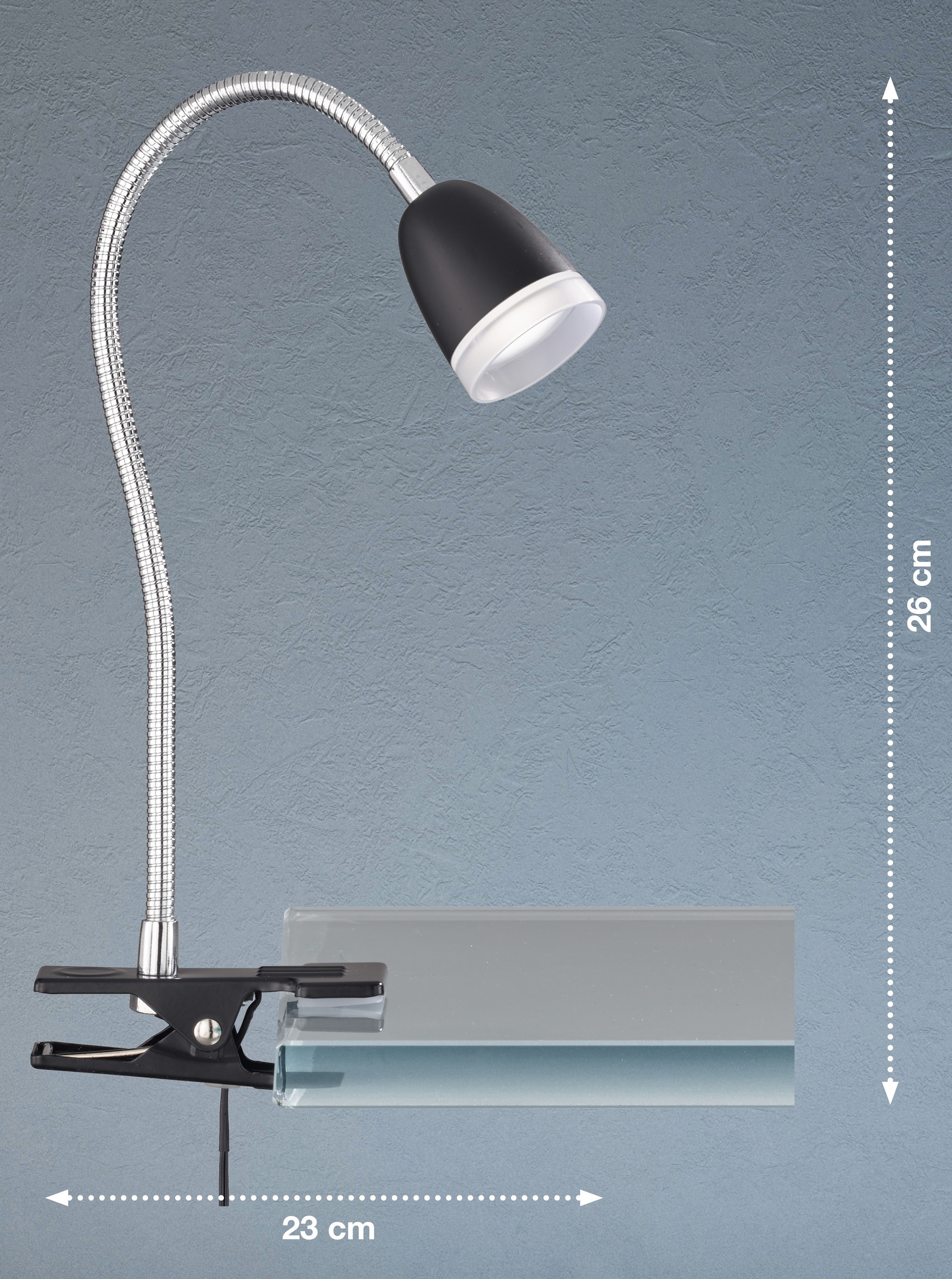 easy! BY FHL Klemmleuchte »Nox«, 1 flammig, Leuchtmittel LED-Modul | LED fest integriert