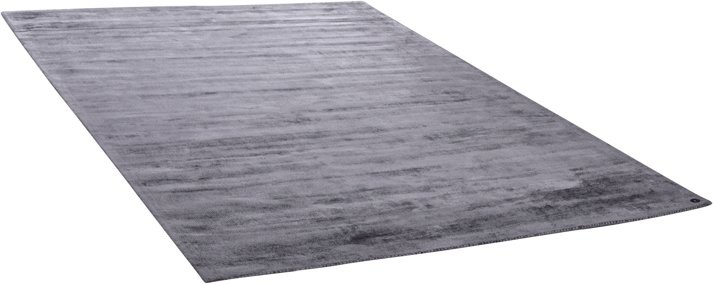 TOM TAILOR HOME Teppich »Shine uni« rechteckig 8 mm Höhe Handwebteppich, 100% Viskose, handgewebt, mit elegantem Schimmer