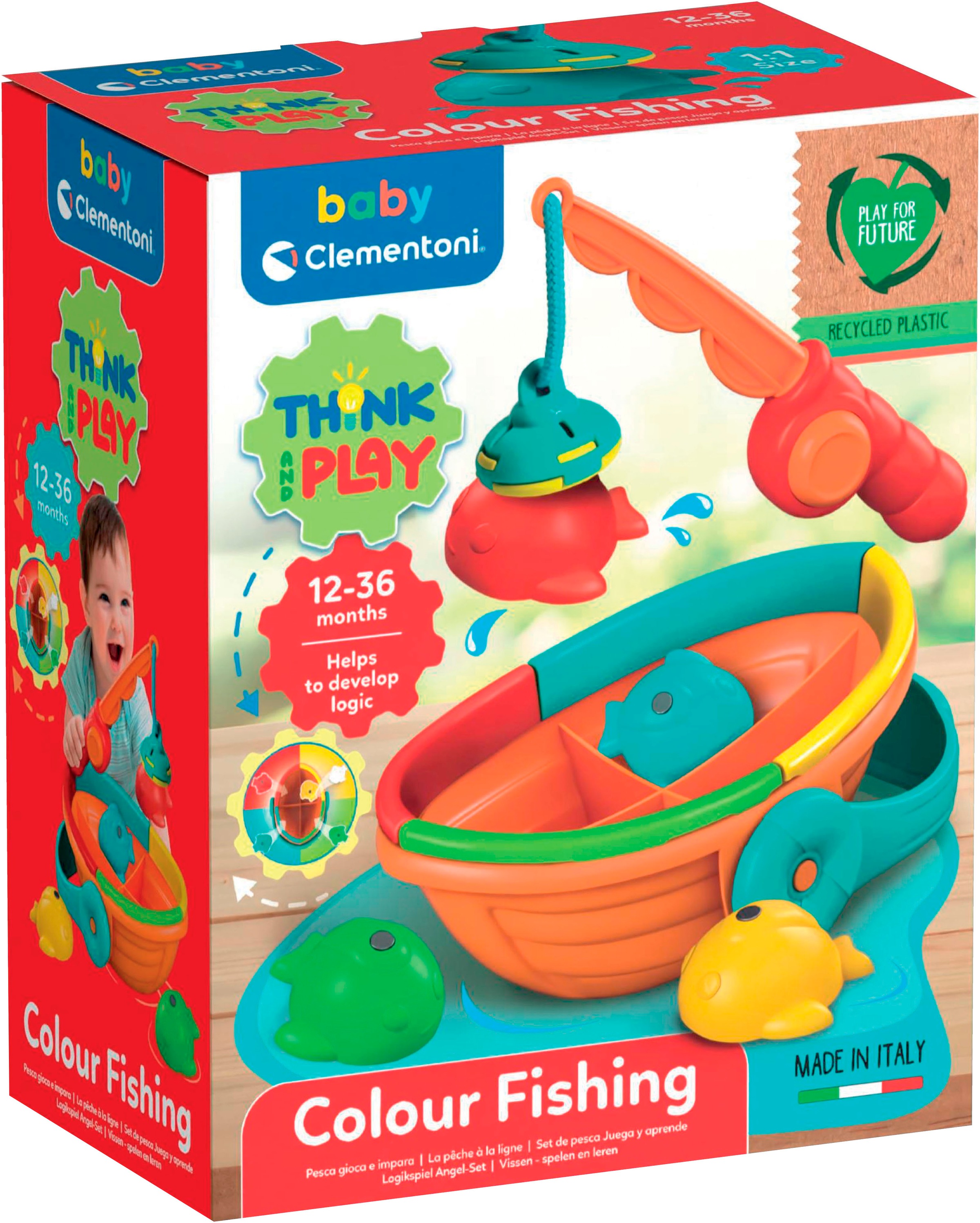 Clementoni® Spiel »Baby Clementoni, Logikspiel Angel-Set«