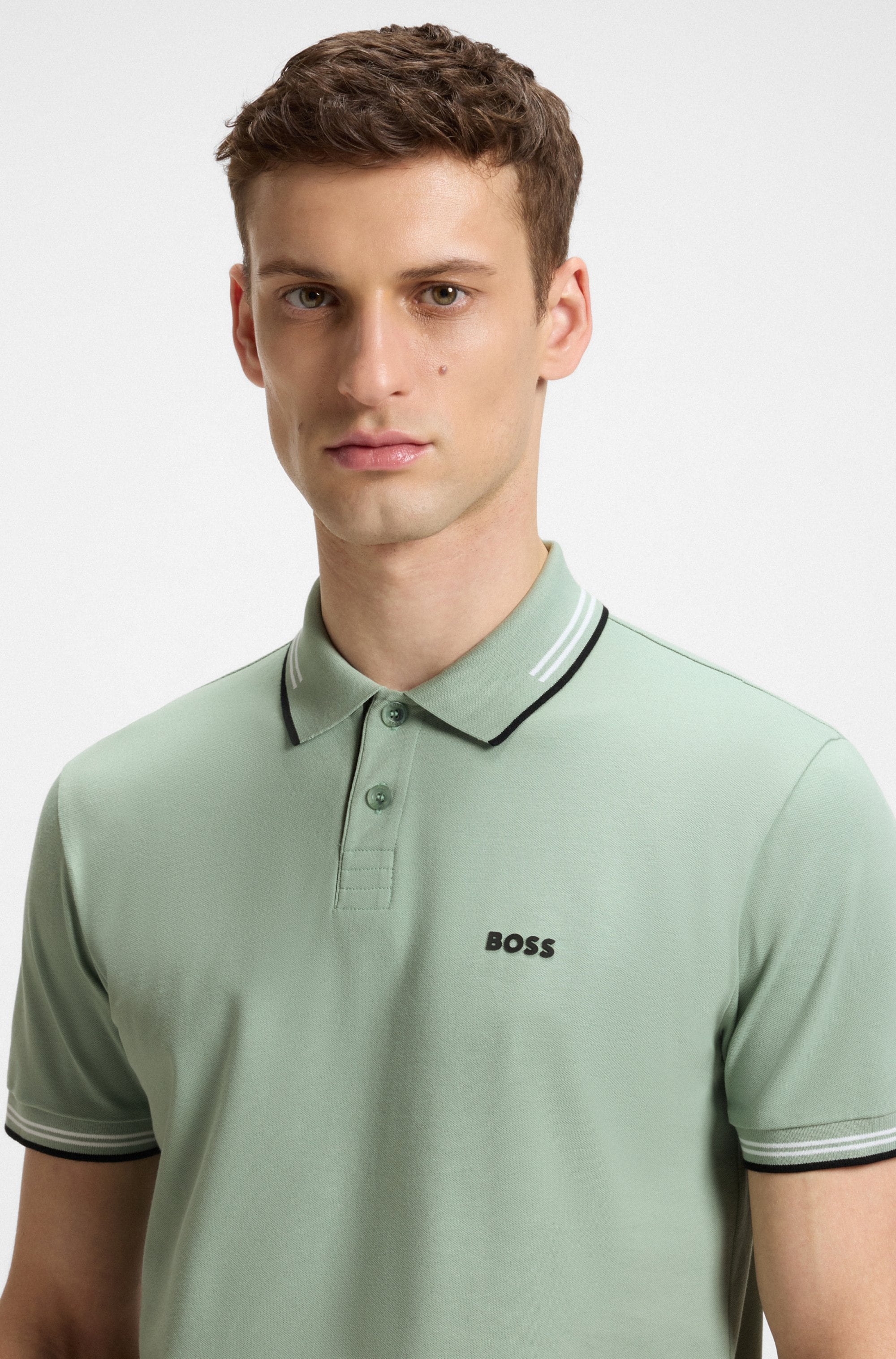 BOSS GREEN Poloshirt »Paul«, mit Polokragen