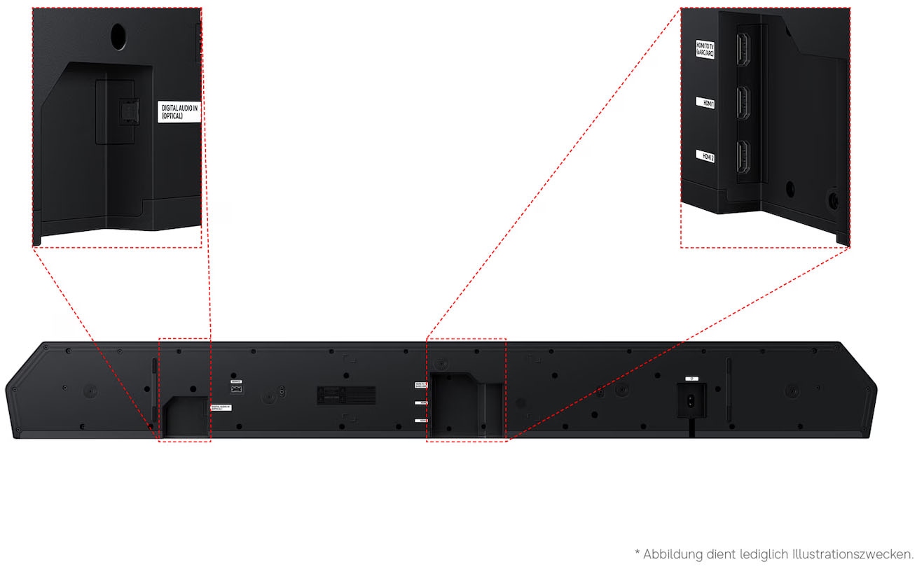 Samsung Soundbar »HW-Q995GH« 11.1.4 (Bluetooth | WLAN (WiFi) Bassregelung | Lautstärkeregelung | Nacht Modus | Pairing )