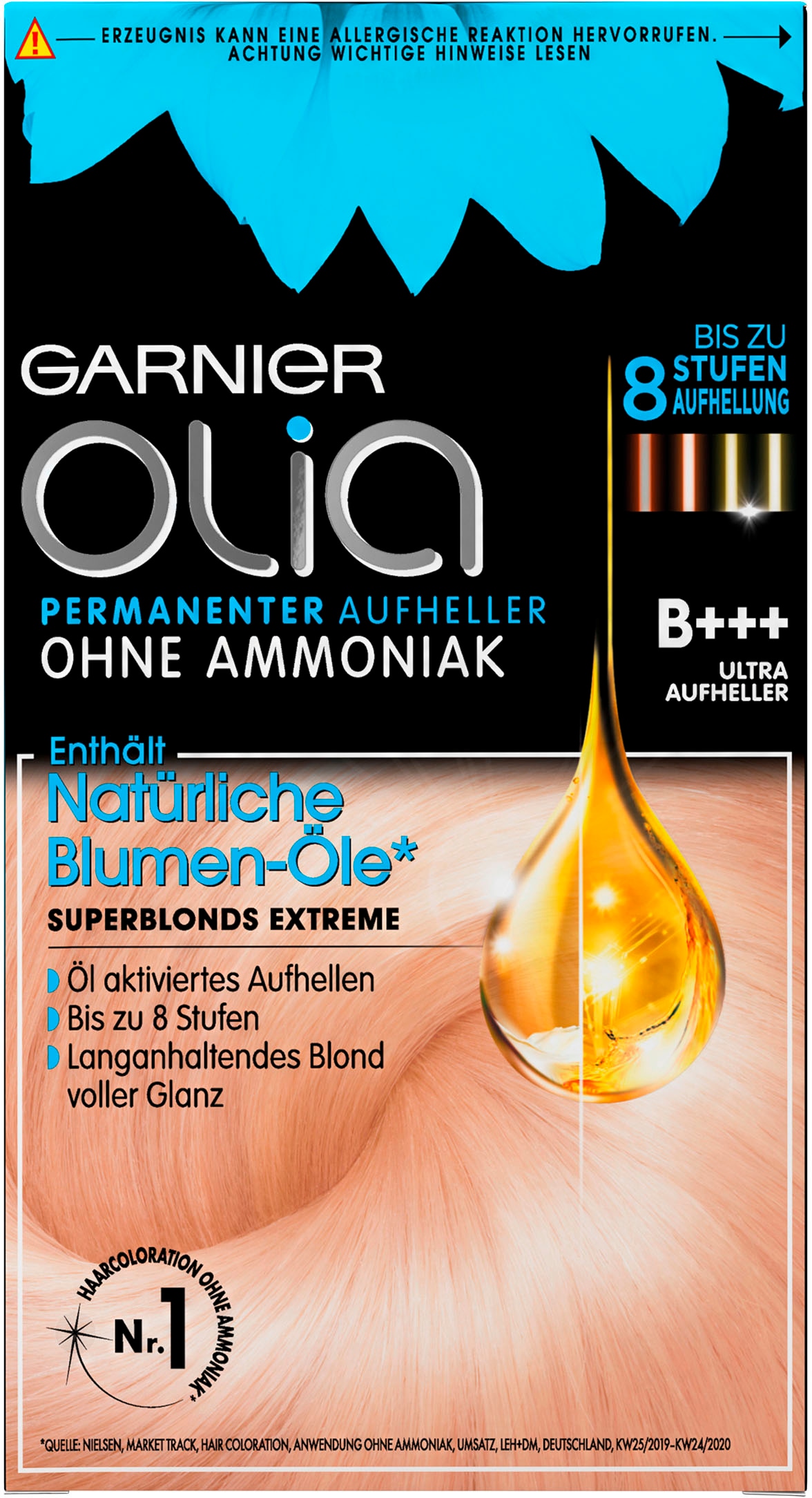 GARNIER Coloration »Garnier Olia Aufheller«, | tlg.), Ölbasis 3 UNIVERSAL bestellen (Set