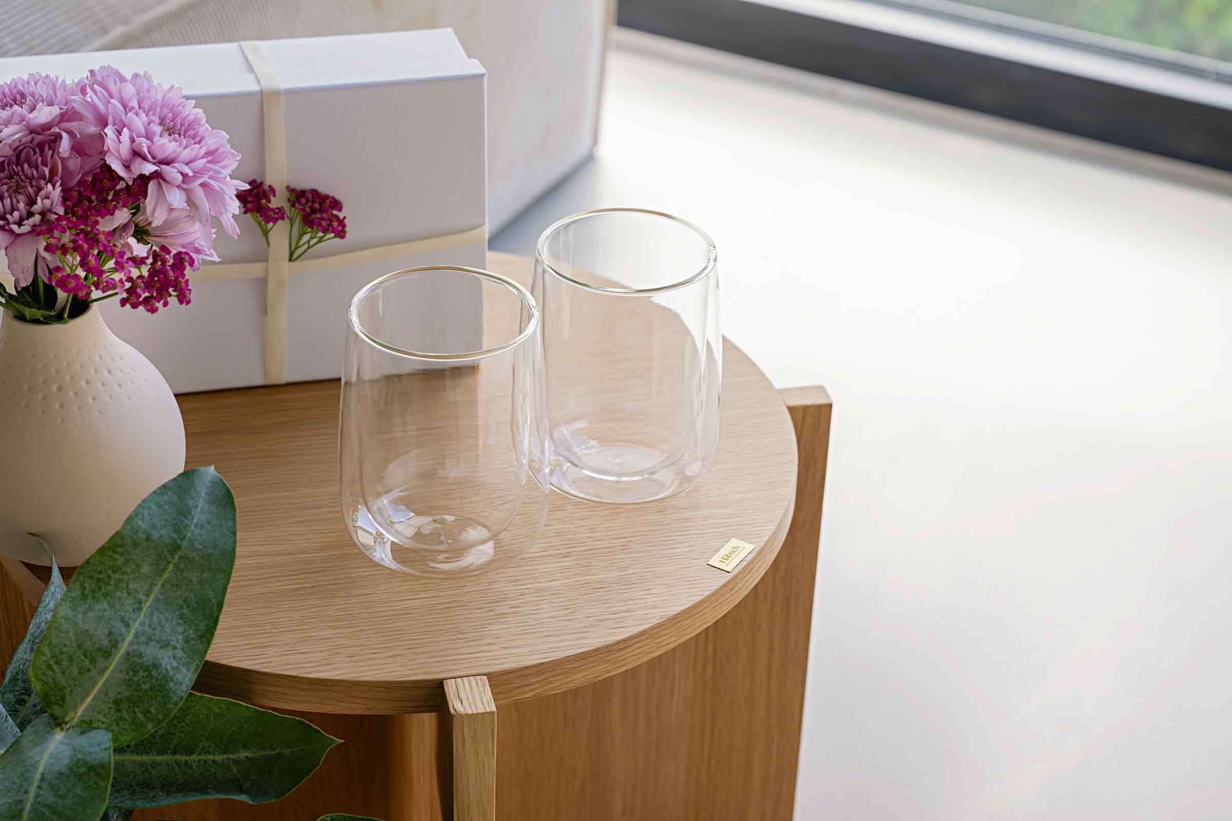 Villeroy & Boch Thermoglas »Latte-Macchiato-Becher Artesano Hot & Cold 360 ml 2er Set transparent«