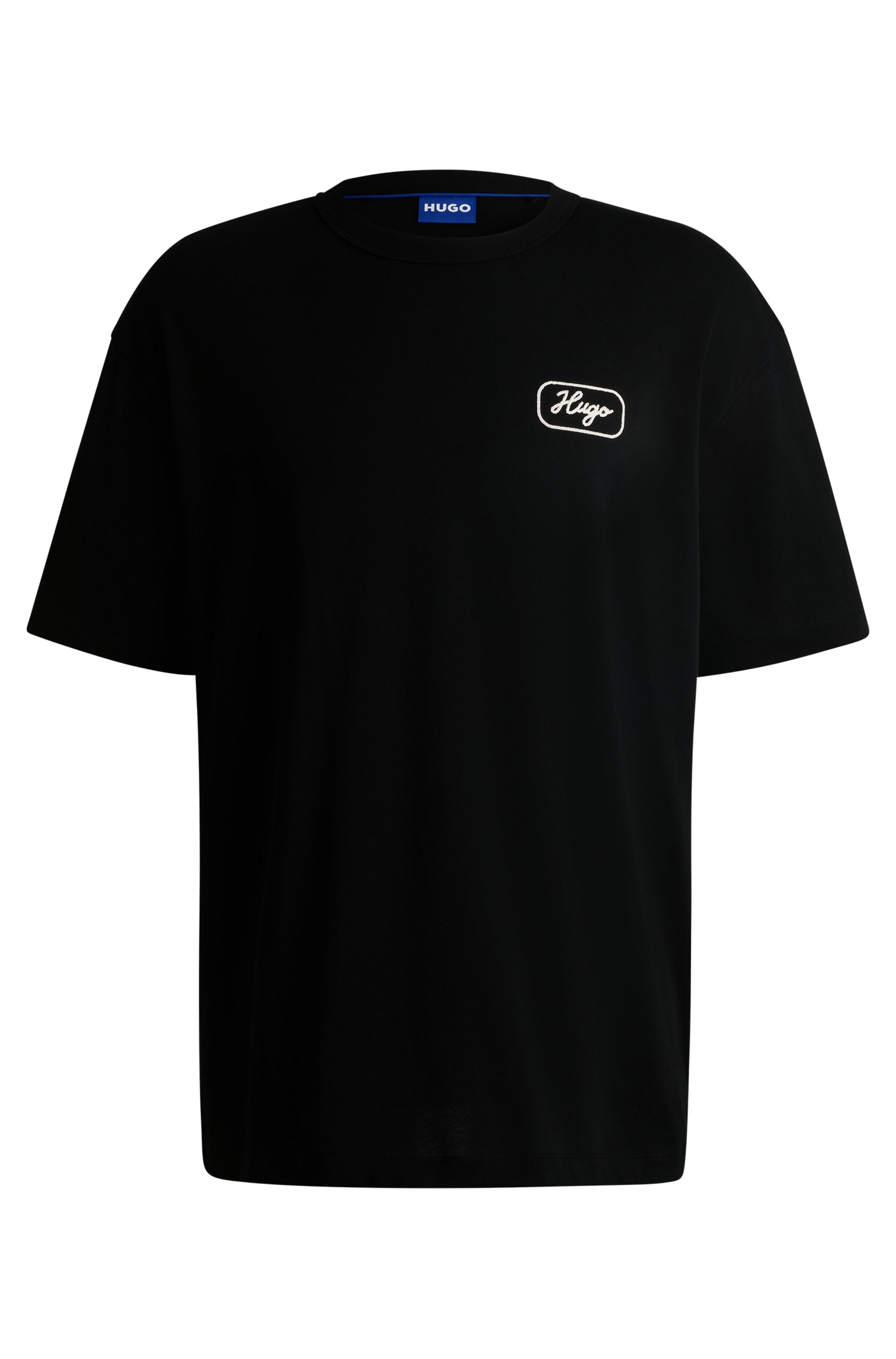 HUGO Blue T-Shirt »Nampie«, mit großem Aufdruck