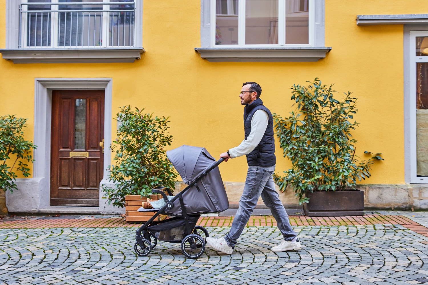 Hauck Kinder-Buggy »Shop N Care, Dusty Blue«, 22 kg, bis 22 kg belastbar; kompatibel mit Babyschale