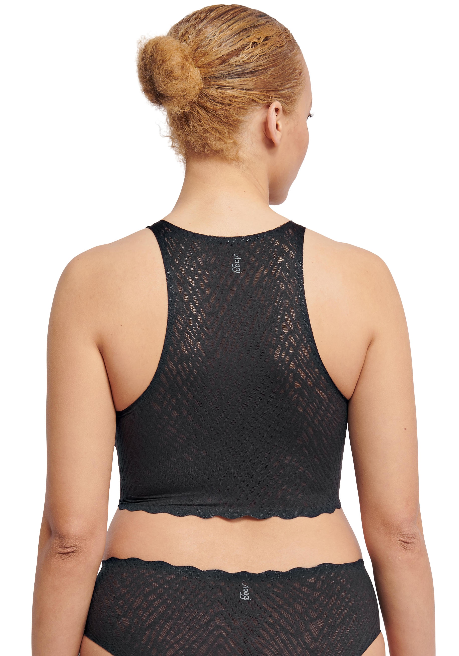 sloggi Crop-Top »ZERO Feel Bliss Crop Top«, nahtlos mit Spitzenoptik