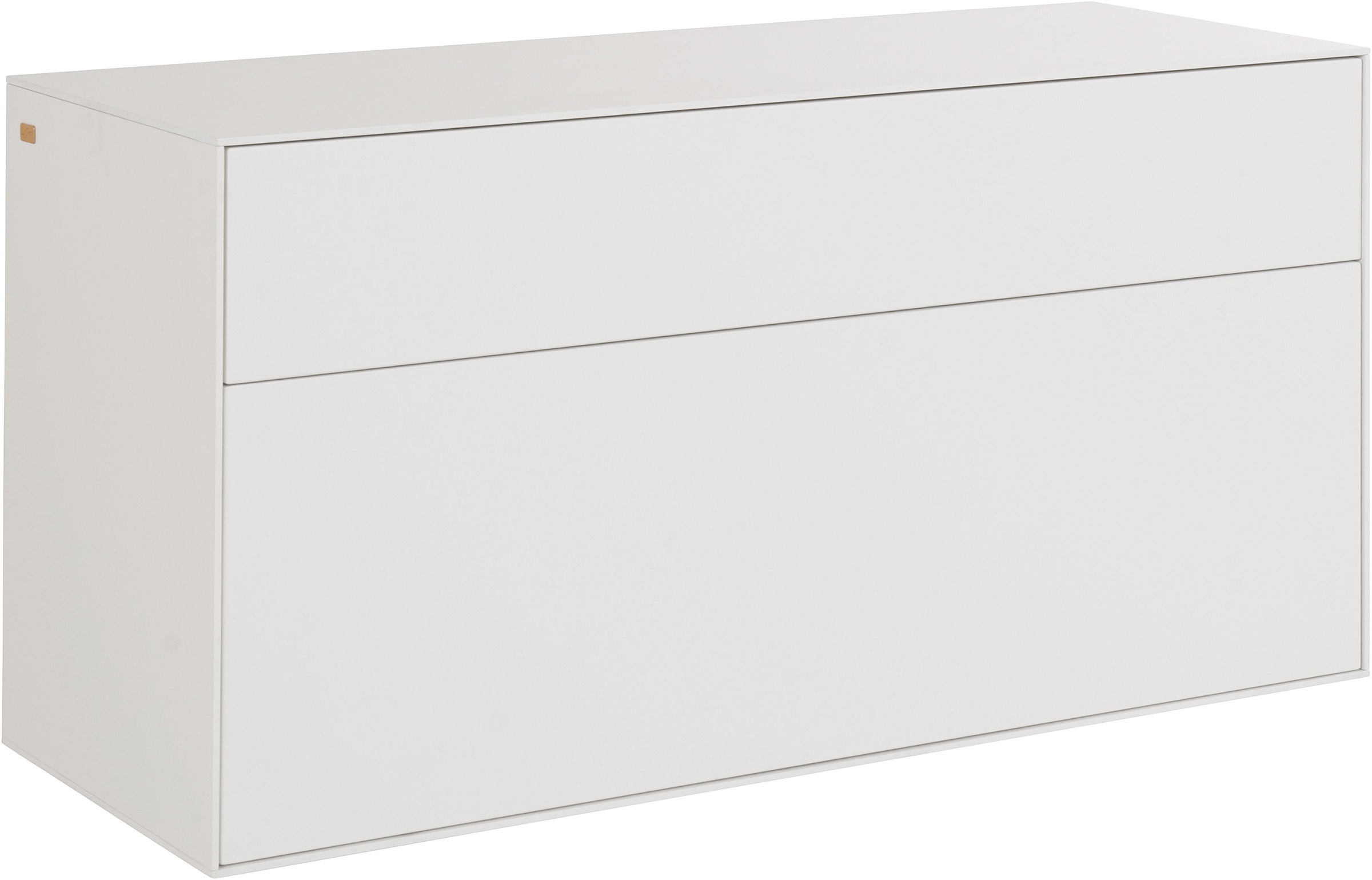 LeGer Home by Lena Gercke Lowboard »Essentials«, Breite: 112 cm, MDF lackiert, Push-to-open-Funktion