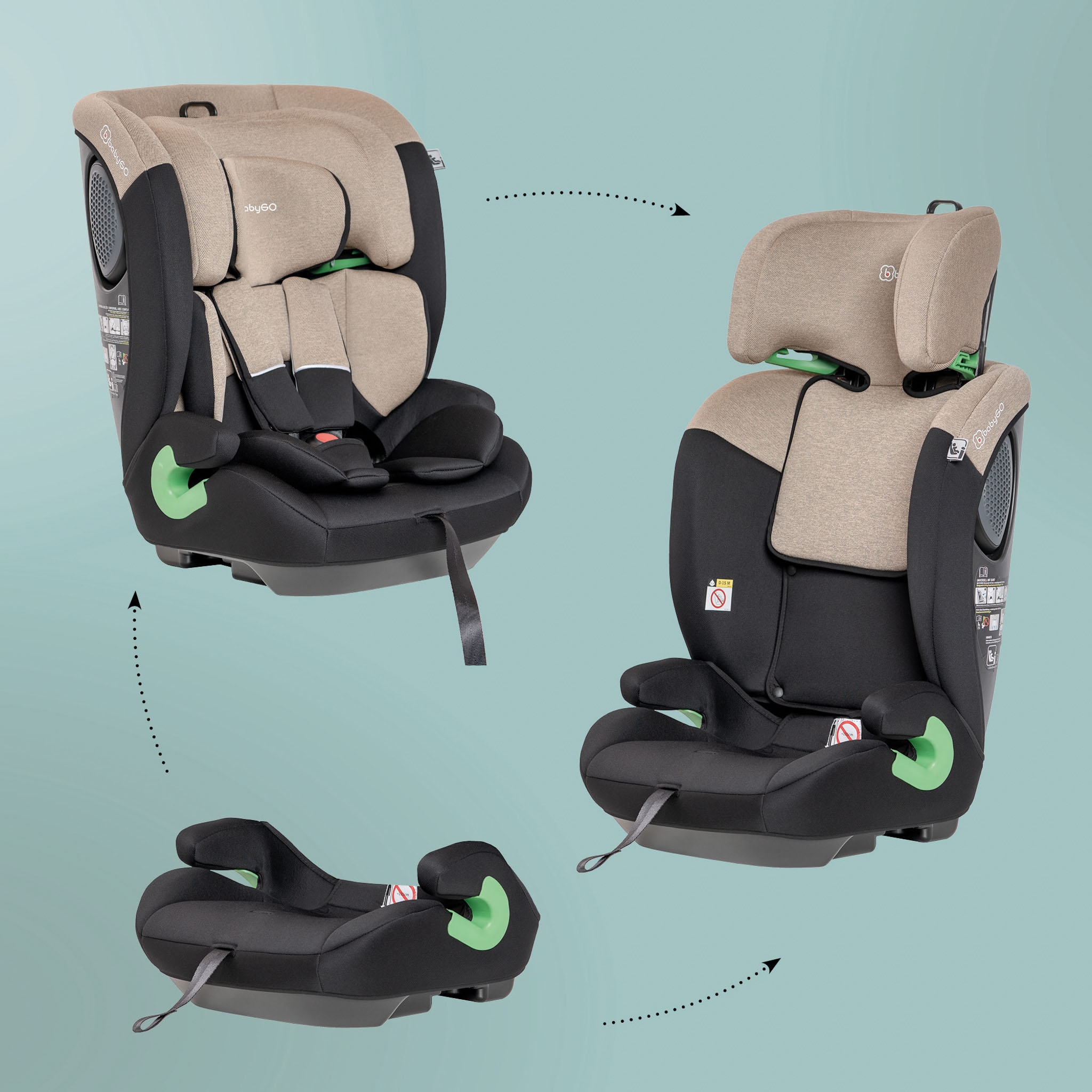 BabyGo Autokindersitz »Lumo«