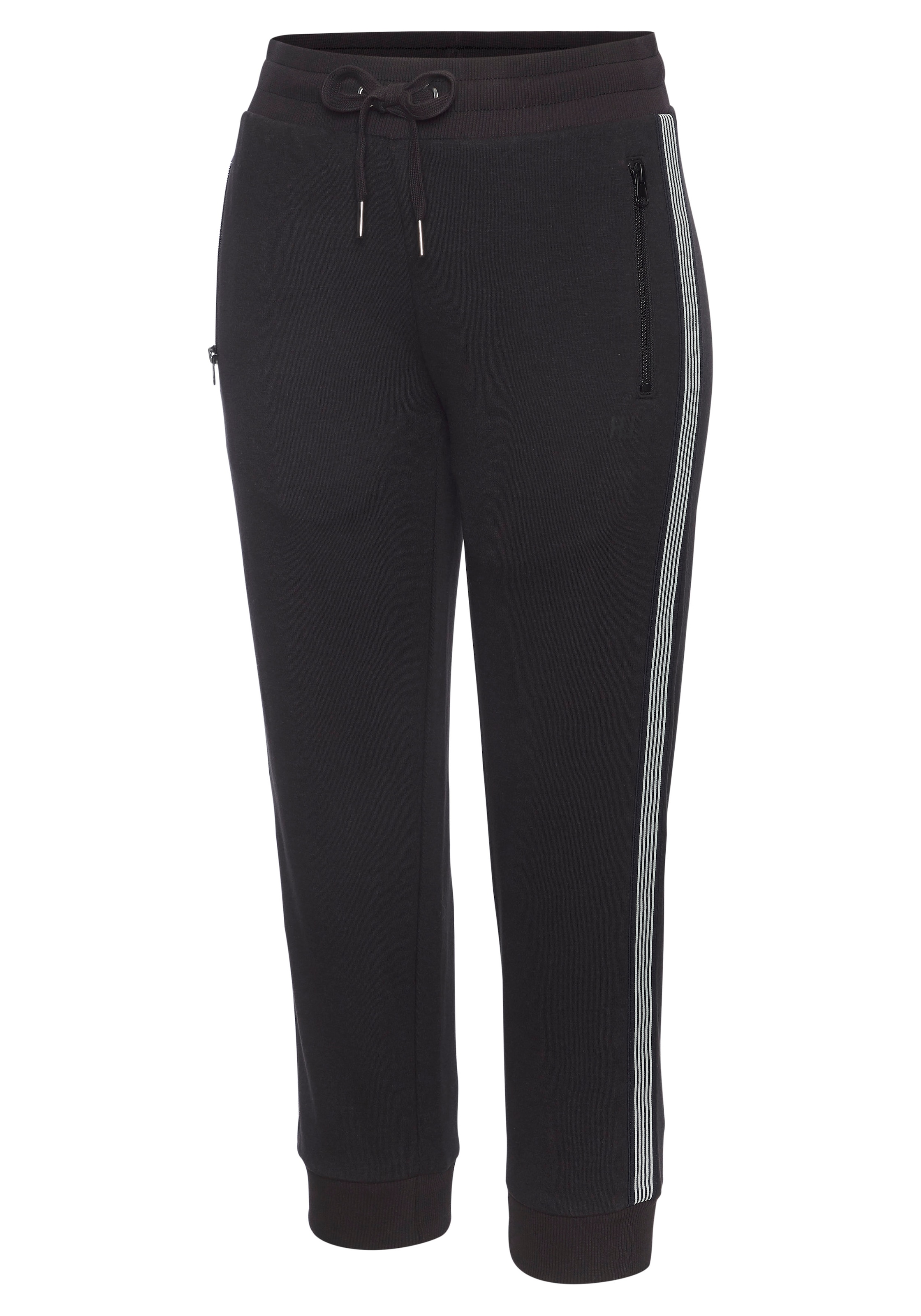 H.I.S Relax-Caprihose  mit seitlichen Tapestreifen
