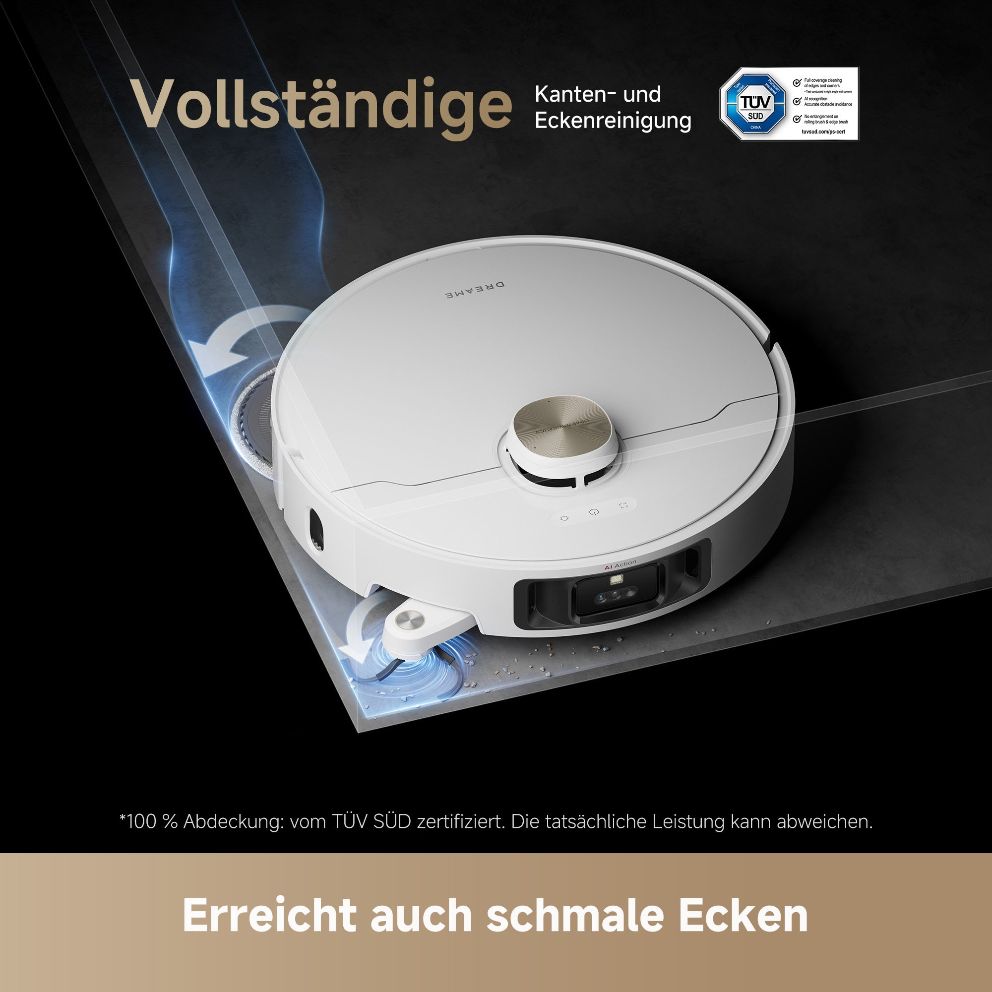Dreame Saugroboter »L40s Pro Ultra« Basisstation, App-Steuerung, 600 Watt