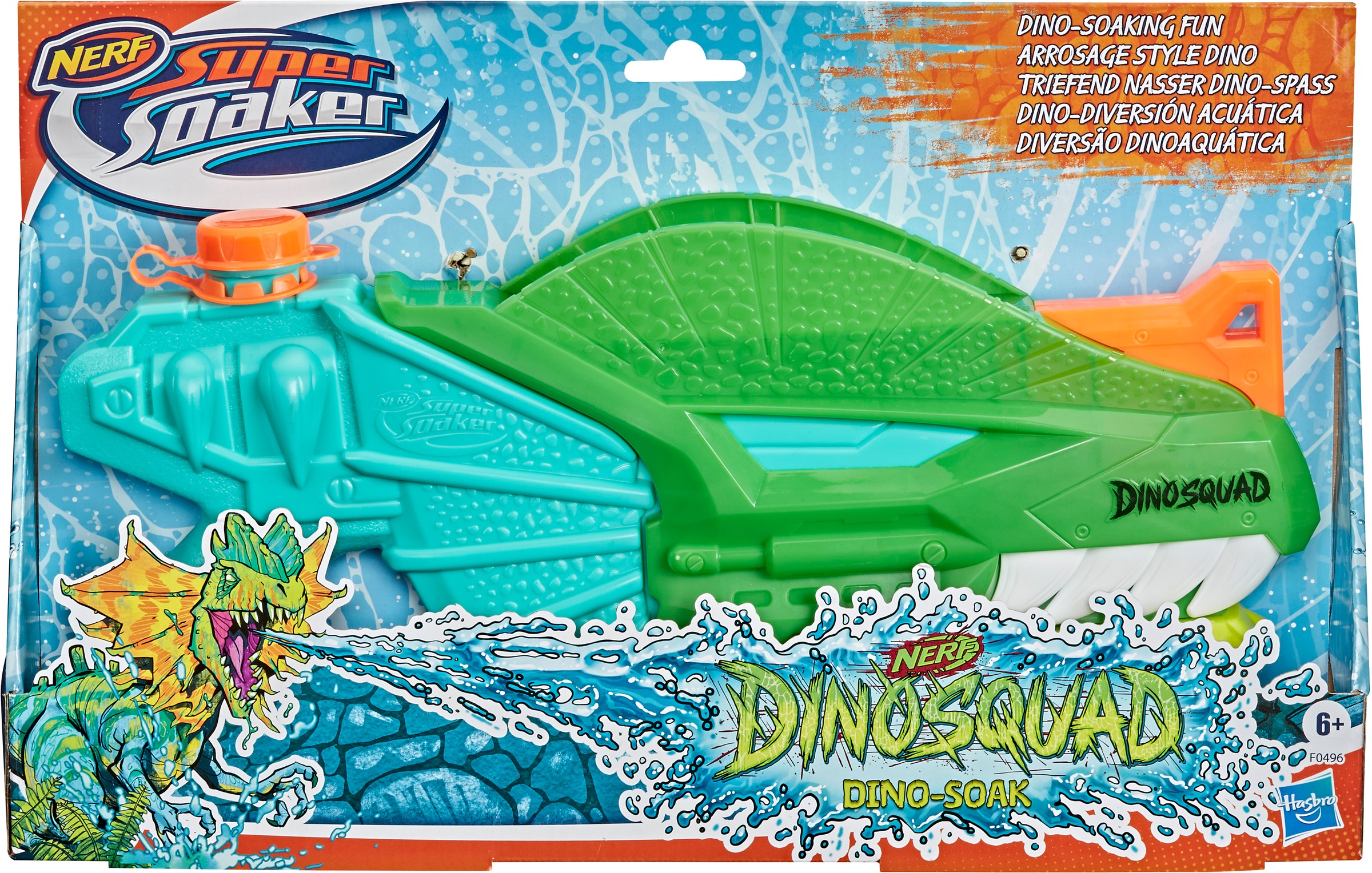 Hasbro Wasserpistole »Nerf, Wasserblaster, Super Soaker DinoSquad Dino-Soak«