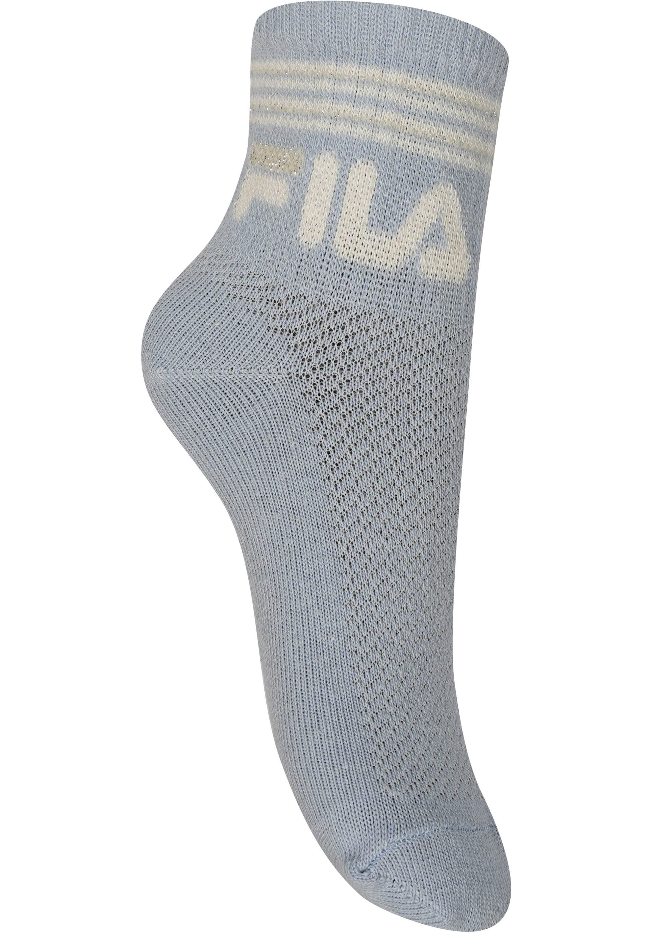Fila Kurzsocken »JUNIOR GIRL QUARTER SOCKS«, (6 Paar), mit dezentem Mustertextur