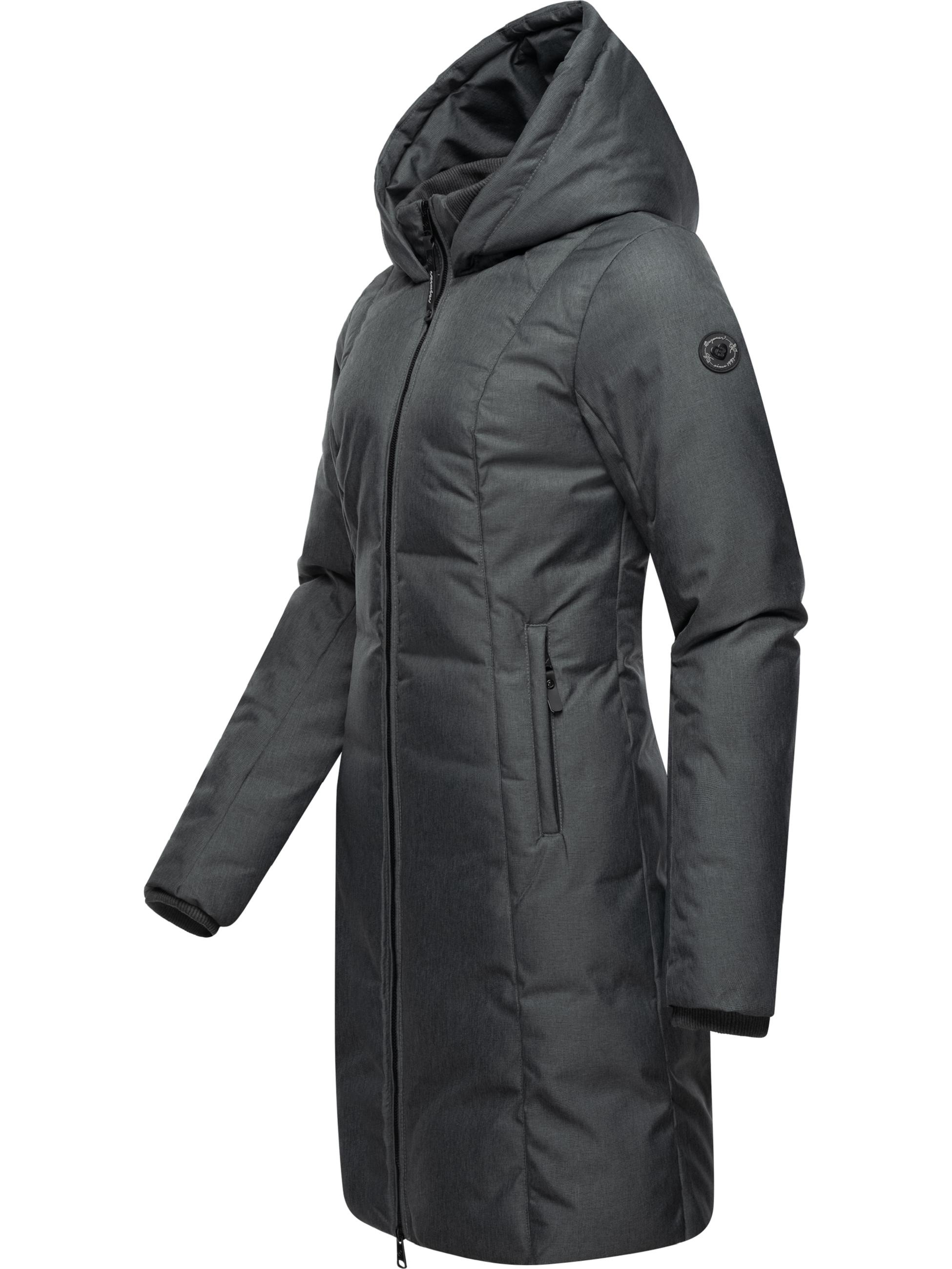 Ragwear Wintermantel »Wintermantel Amarri«, stylischer Winterparka mit großer Kapuze