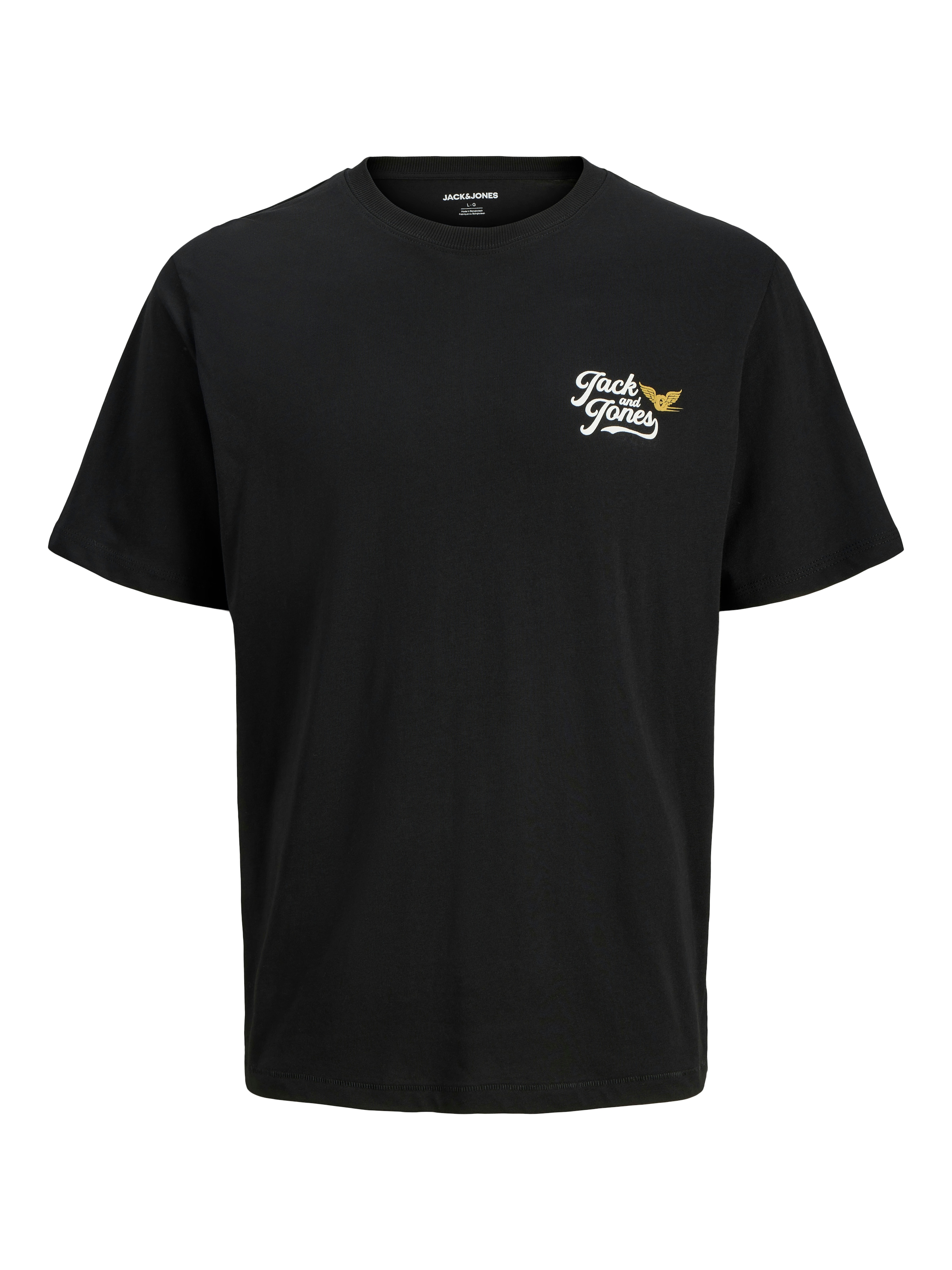 Jack & Jones T-Shirt »JJLEGEND TEE SS CREW NECK« Baumwolle, locker geschnitten