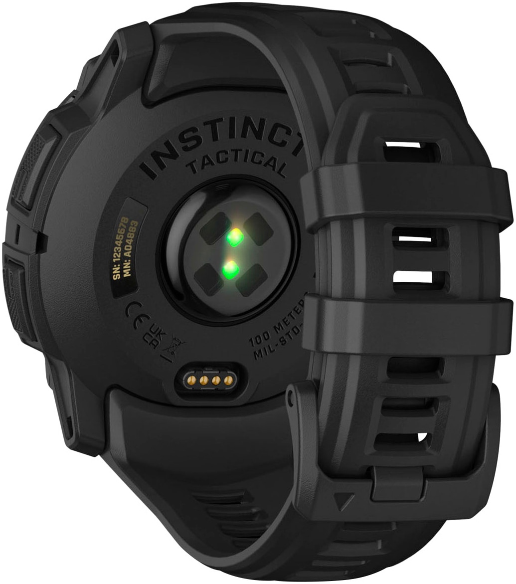 Garmin Smartwatch »Instinct 3 AMOLED 50 mm Tactical Edition« (3,3 cm / 1,3 ″) Garmin