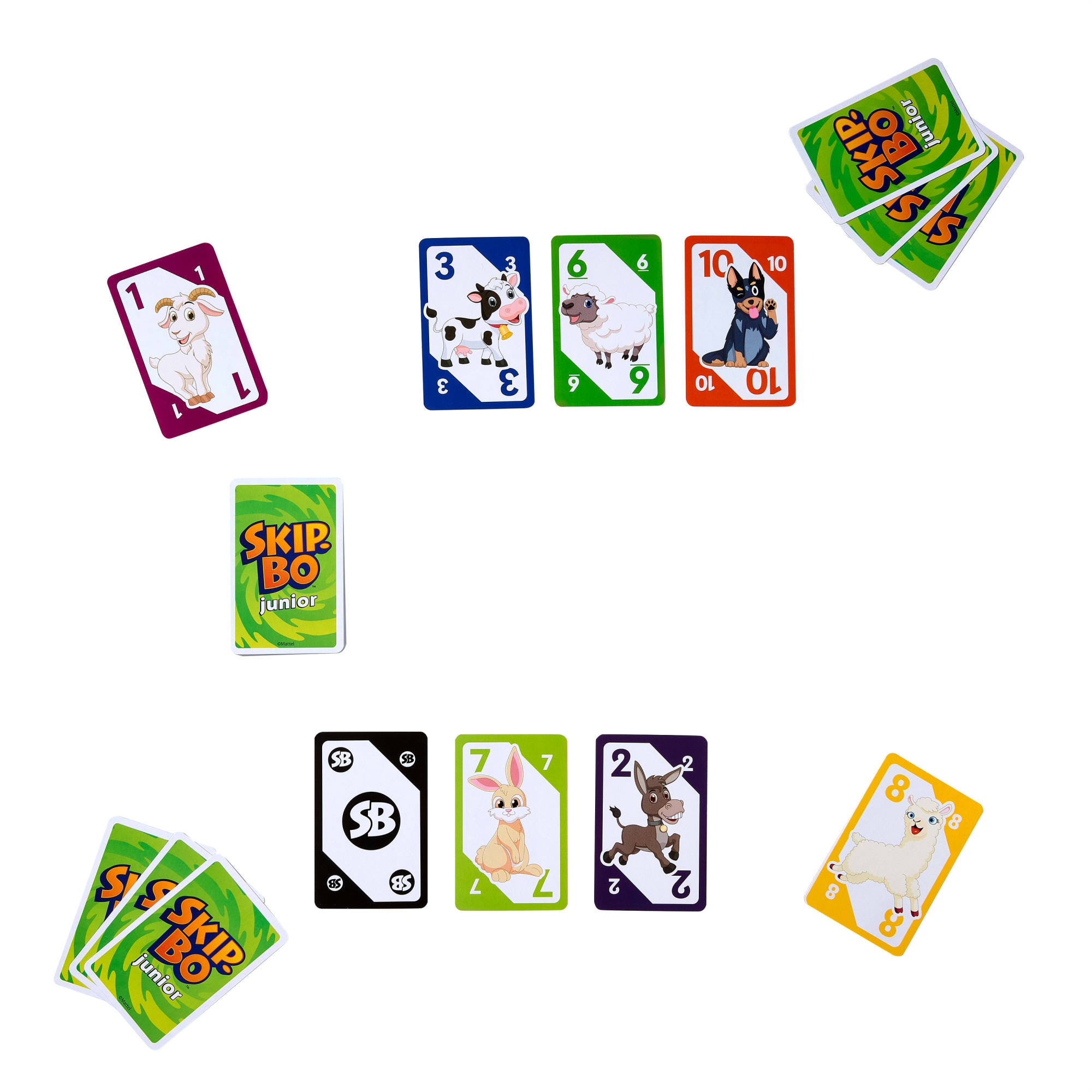 Mattel games Spiel »Skip-Bo Junior (Refresh)«