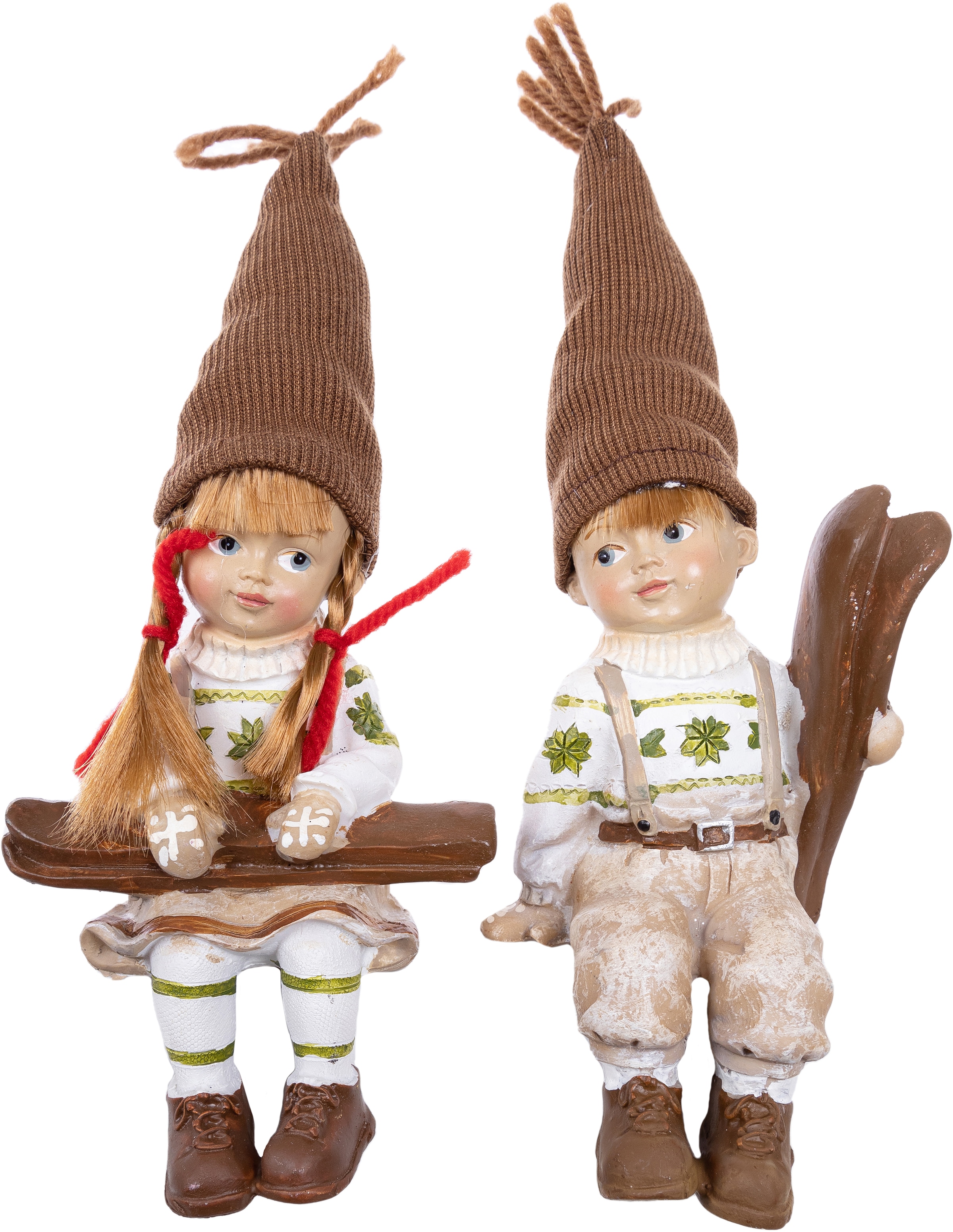 Myflair Möbel & Kantensitzer Junge, und »Weihnachtsdeko«, Höhe bequem bestellen Weihnachtsfigur Mädchen Accessoires cm ca. 14