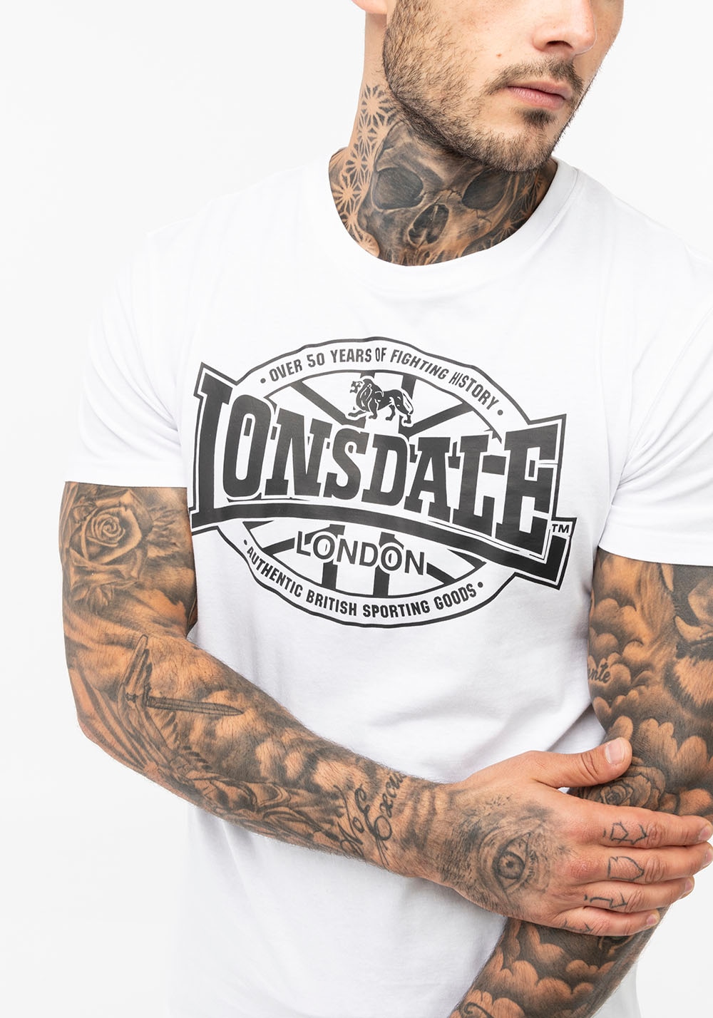 Lonsdale T-Shirt »CLONKEEN«, (Packung, 2 tlg., 2-er Pack)