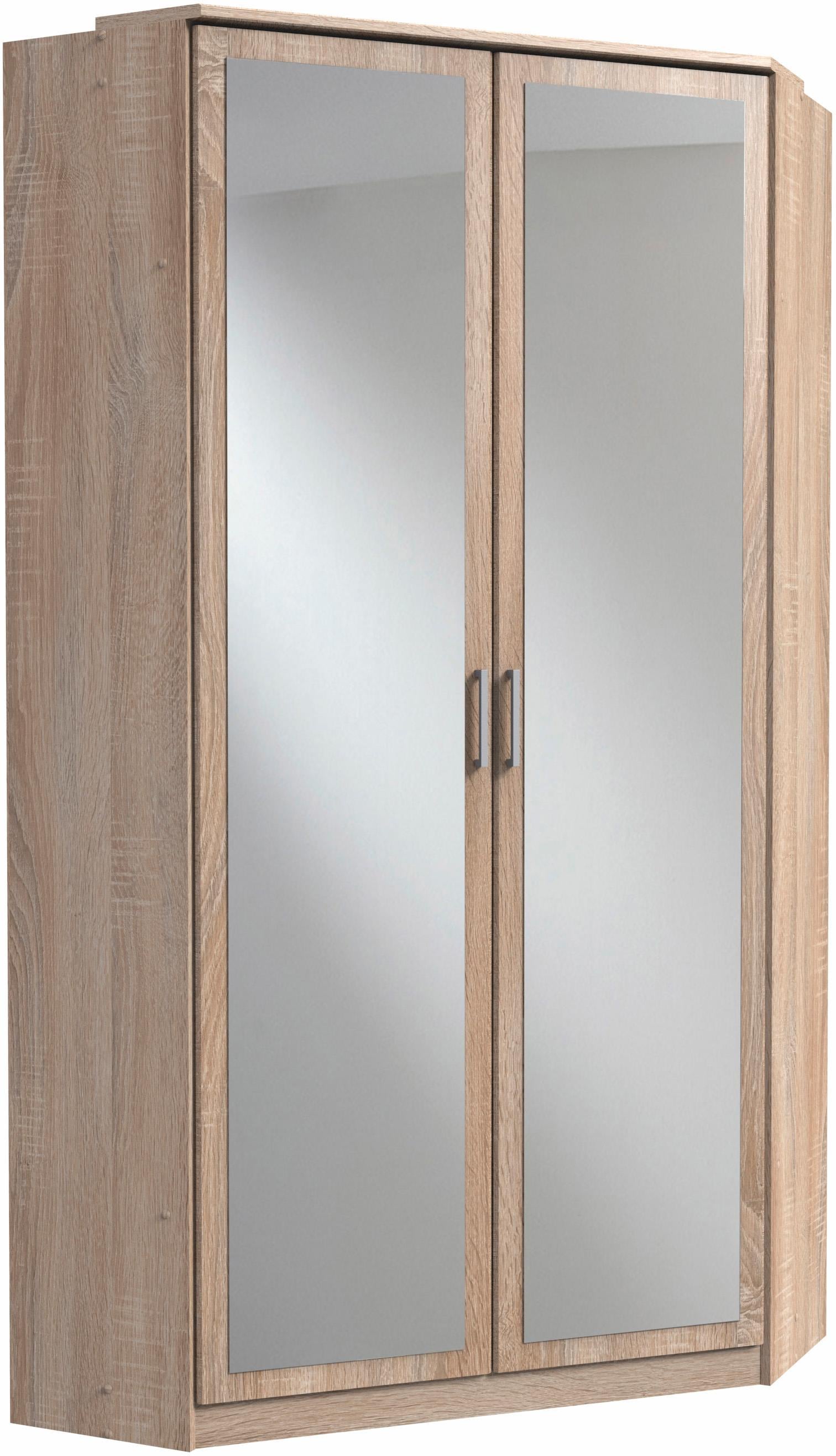 Wimex Eckkleiderschrank »Click«, mit 2 kaufen Raten Spiegeltüren auf