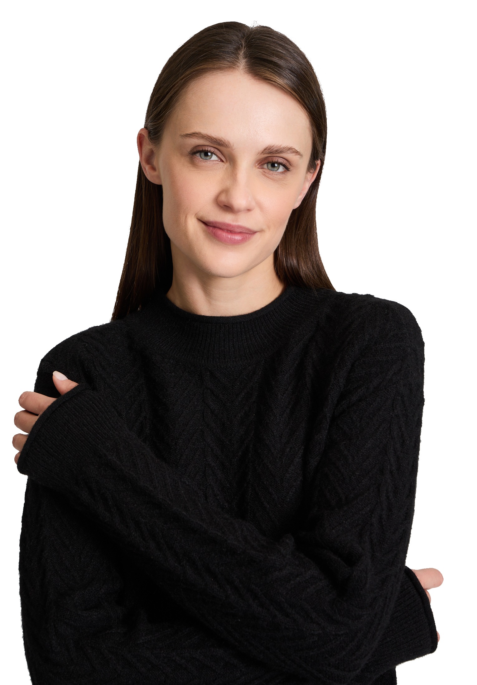 Betty Barclay Rundhalspullover »Grobstrick-Pullover mit Struktur«