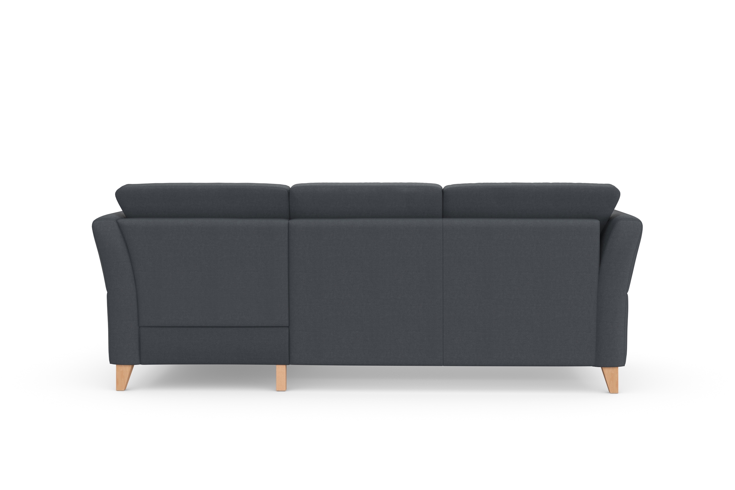 sit&more Ecksofa »Visby L-Form«, Wahlweise mit Bettfunktion und Bettkasten, frei im Raum stellbar