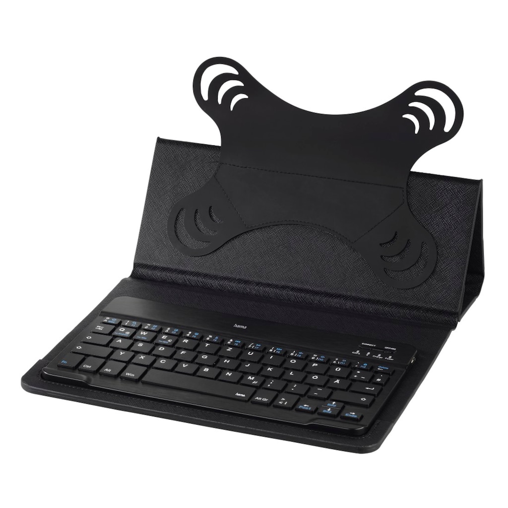 Hama Wireless-Tastatur »Bluetooth® Tastatur mit Tablet Tasche, universal 7" bis 11", schwarz«, (Schutzhülle-Funktionstasten)