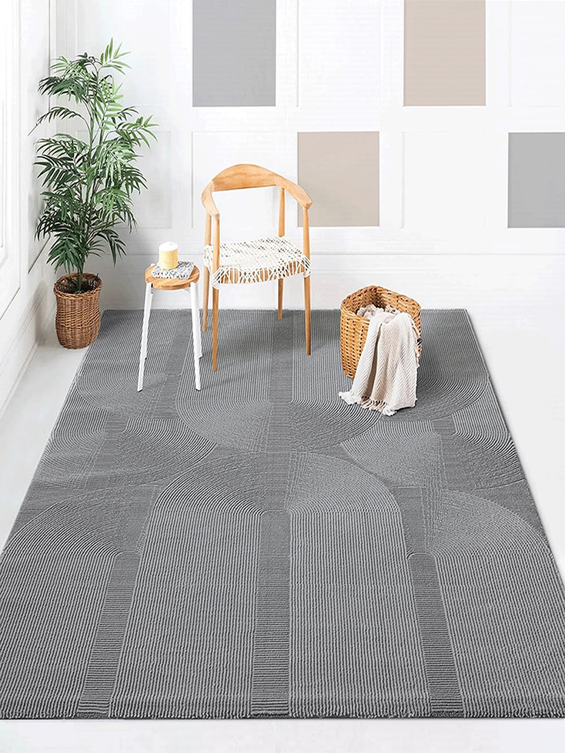 the carpet Teppich »Lima«, rechteckig, 12 mm Höhe, Designer Teppich Flor 1 recyceltem Polyester waschbar