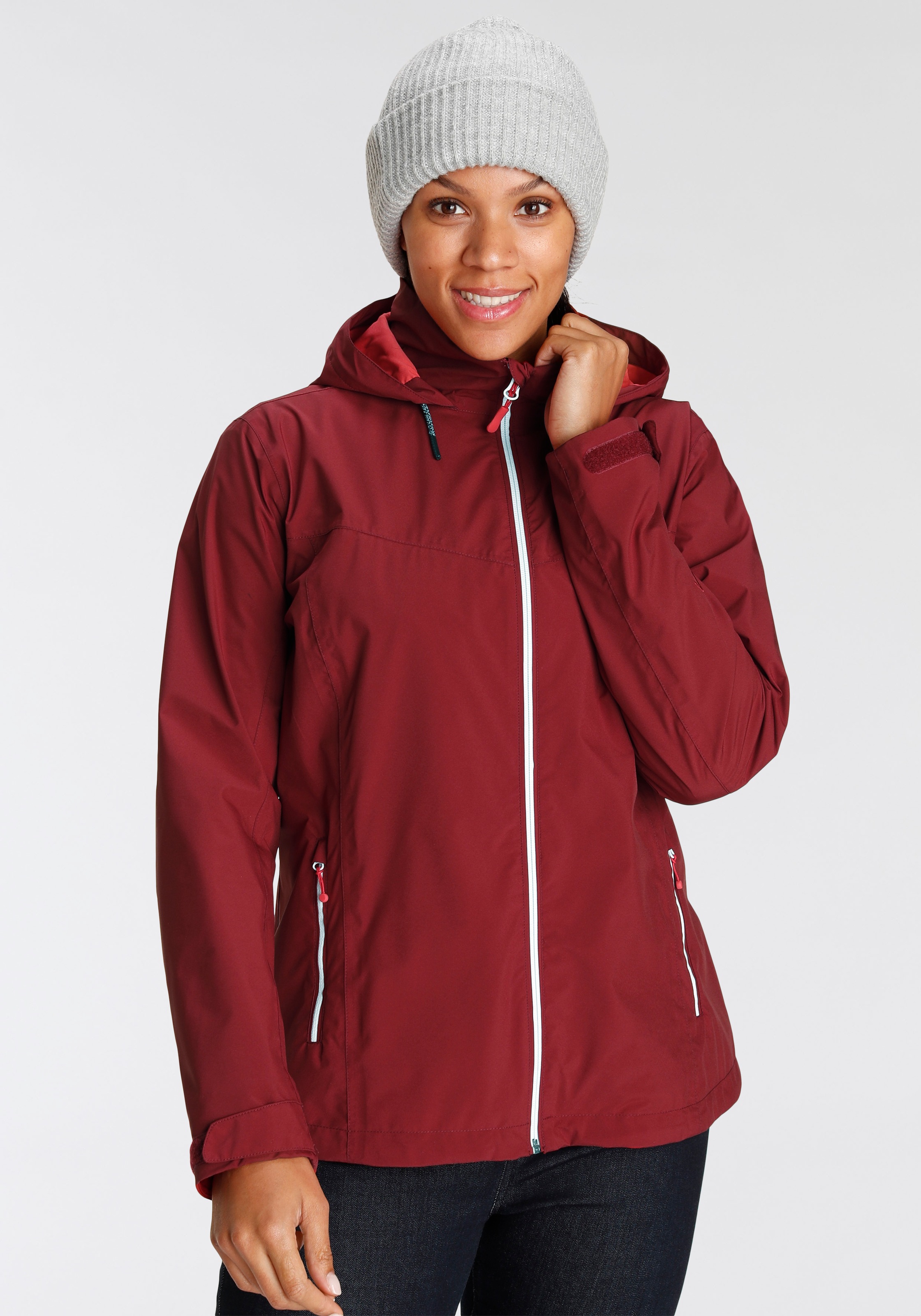 Maier Sports Outdoorjacke, mit Kapuze, Wasserdichte Übergangsjacke, auch in großen... kaufen