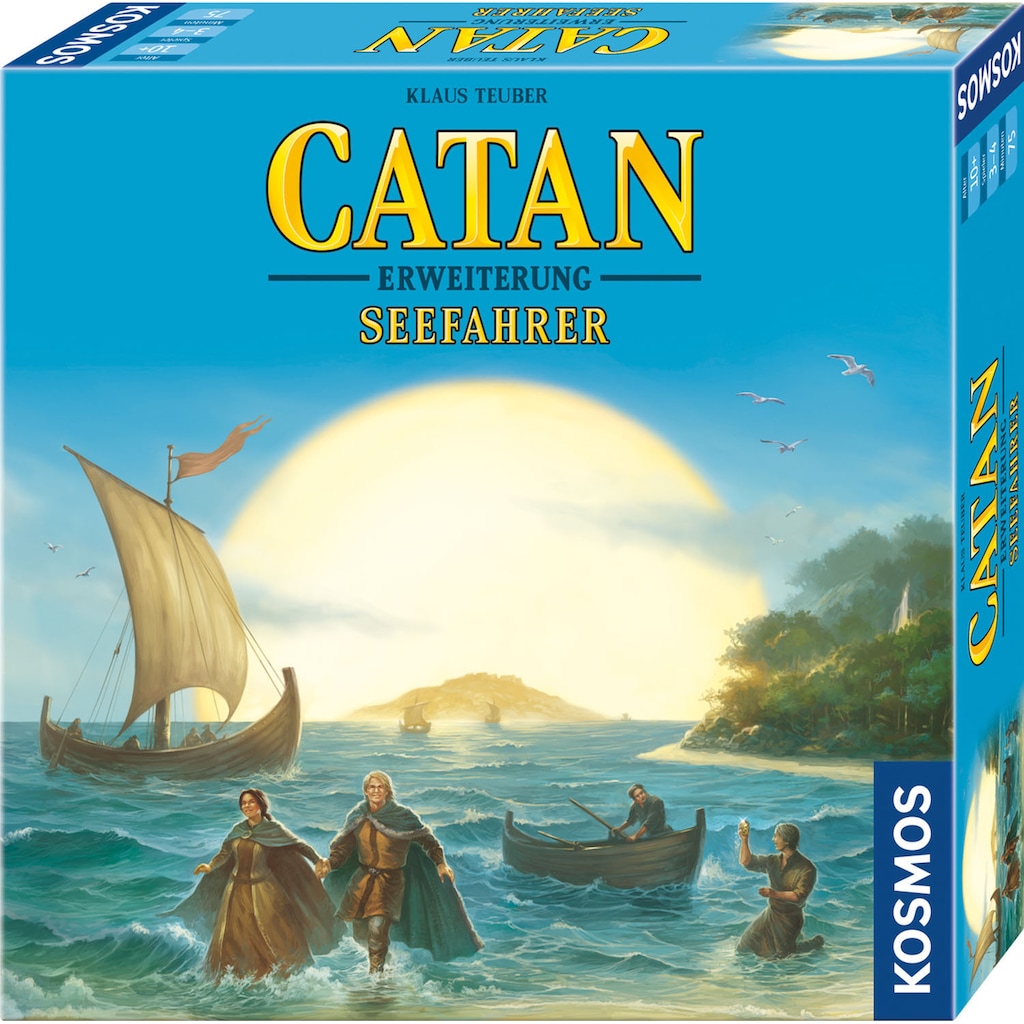 Kosmos Spiel »Catan - Seefahrer 3-4 Spieler - Edition 2022«, Made in Germany