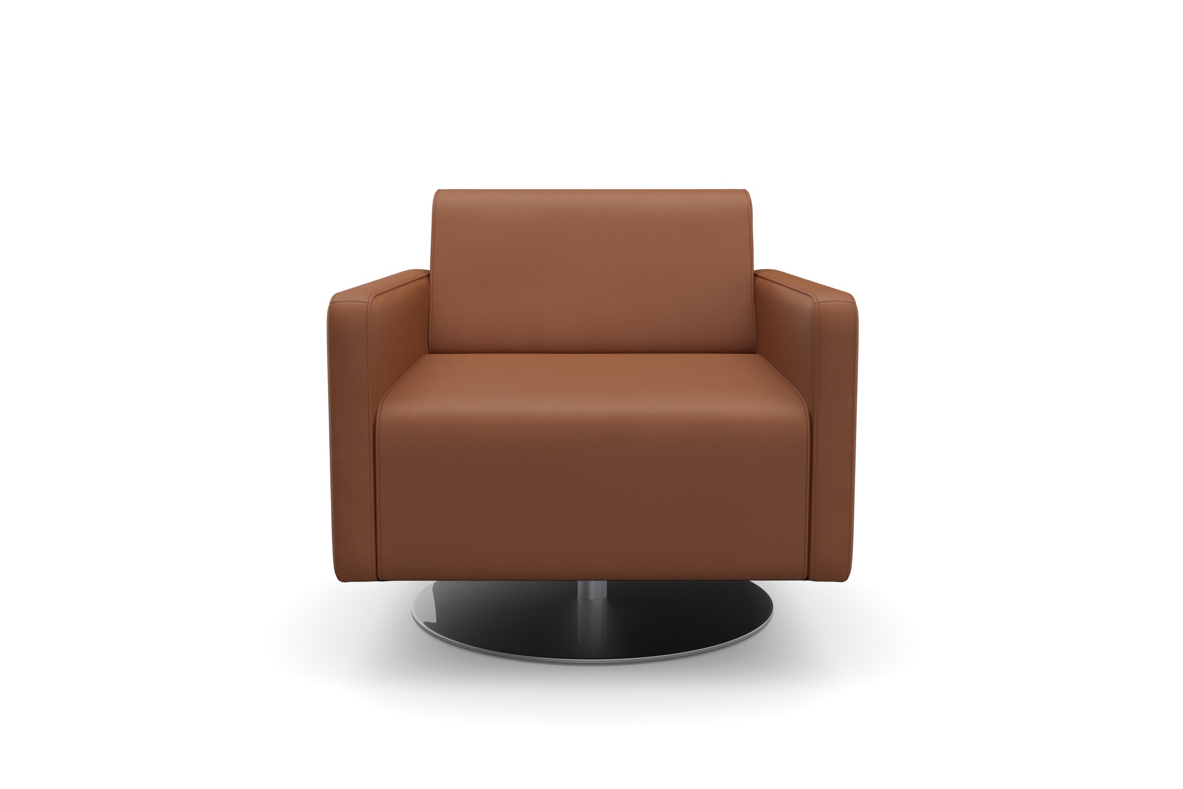 machalke® Drehsessel »single«, Ledersessel mit Drehteller, inklusive Drehfunktion