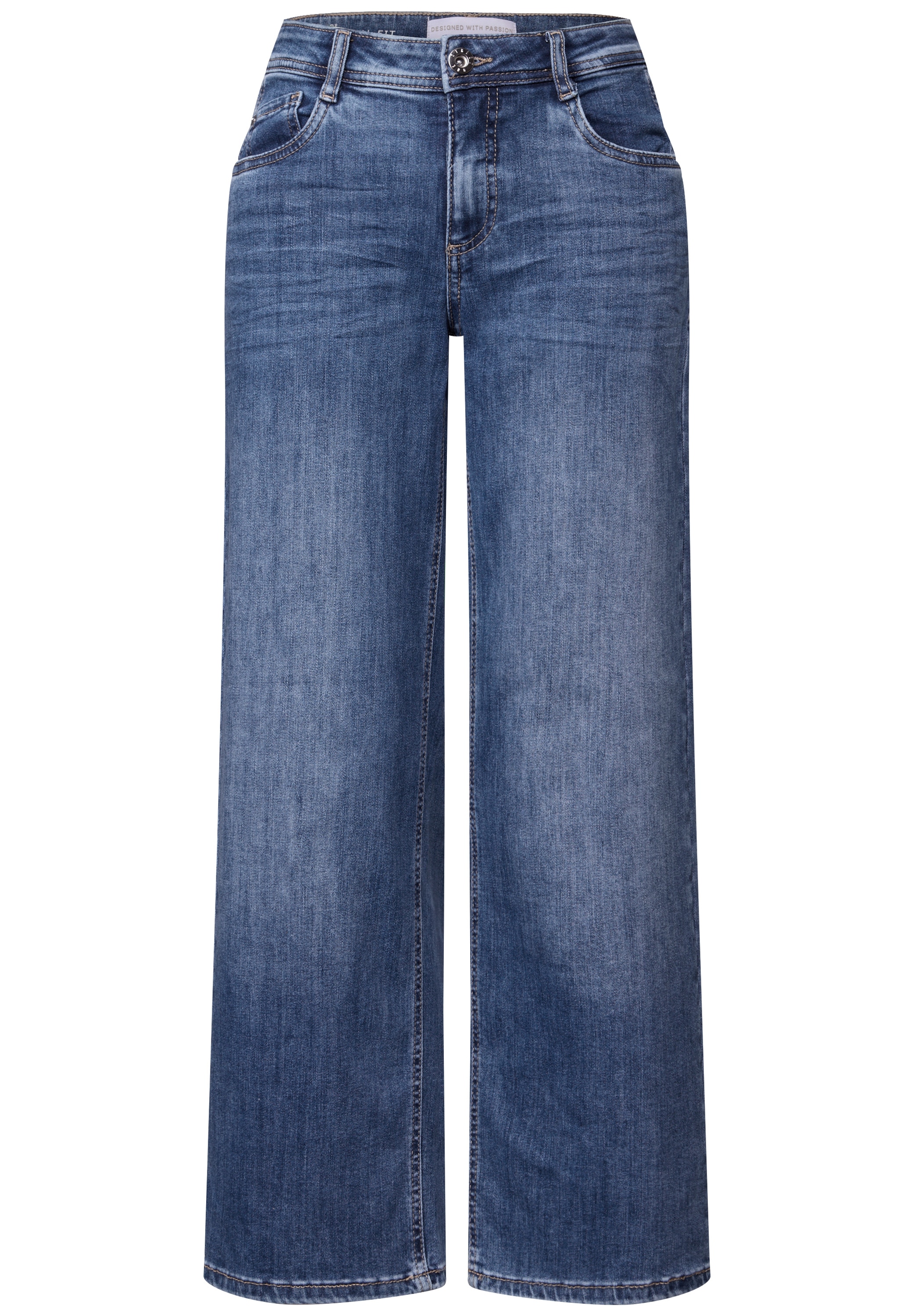 STREET ONE Weite Jeans, im Five-Pocket Style