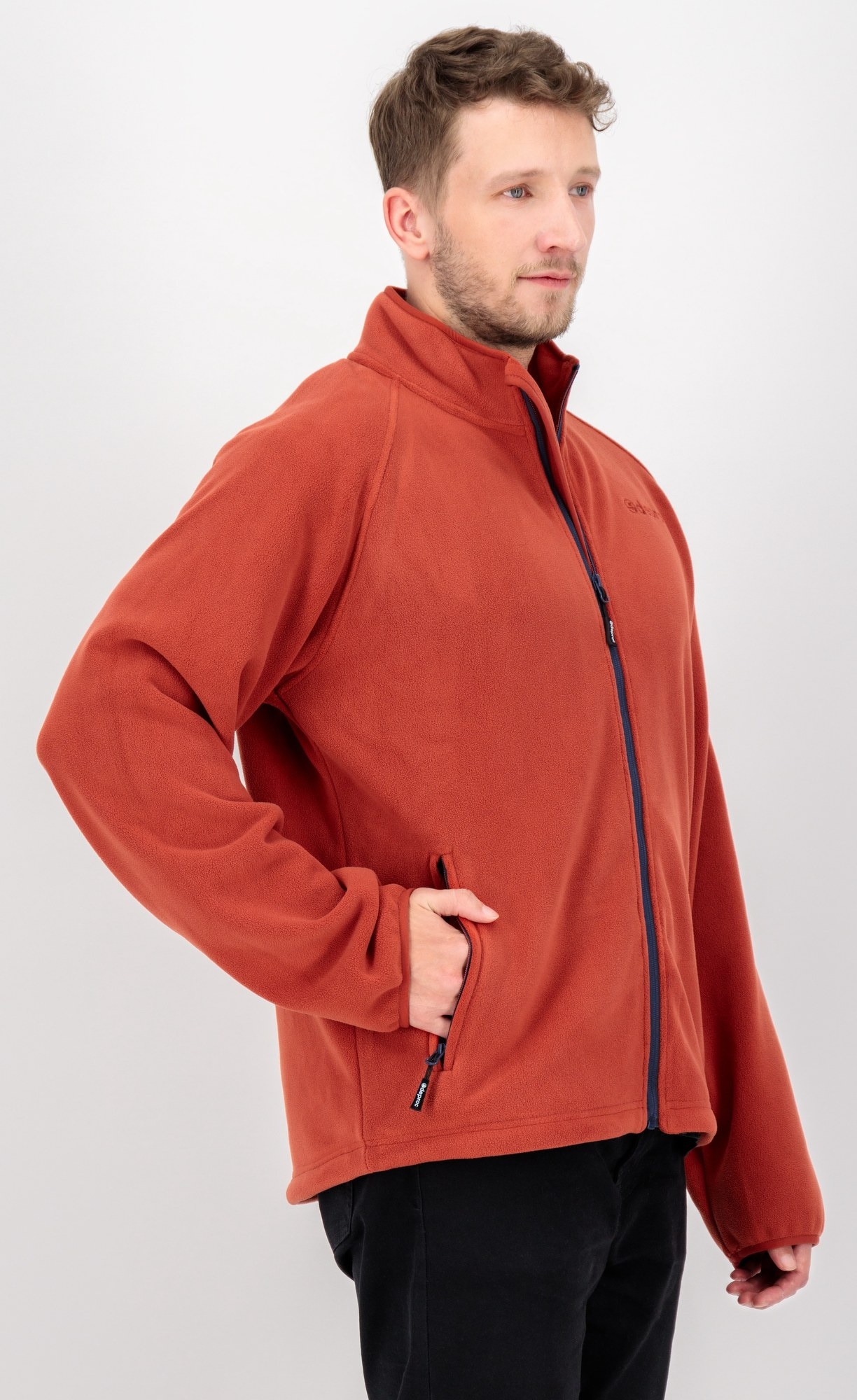 DEPROC Active Strickfleecejacke »WAWA BAY Wanderfleece Herren« auch in großen Größen erhältlich