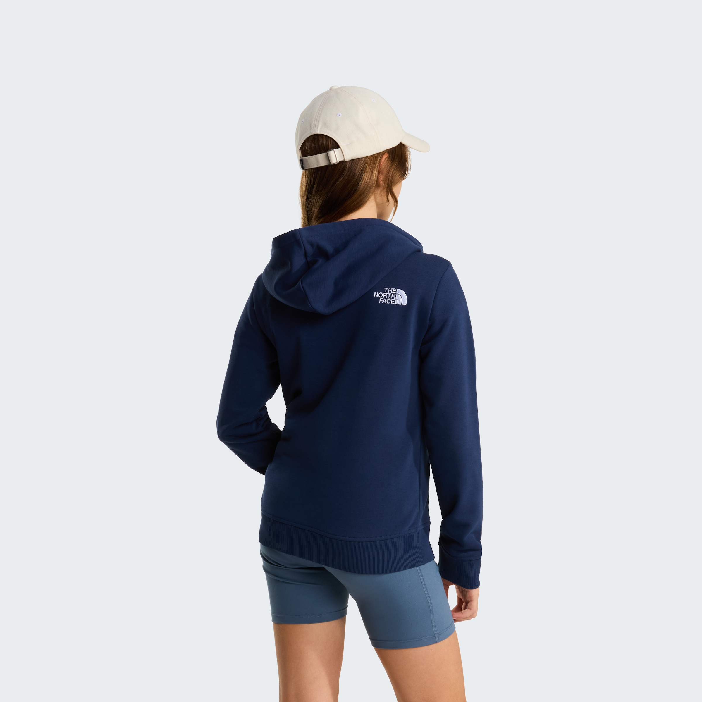 The North Face Kapuzensweatshirt »TEEN DREW PEAK LIGHT REG HOODIE«, für Jugendliche, sportlicher Stil, aus Baumwolle und Polyester
