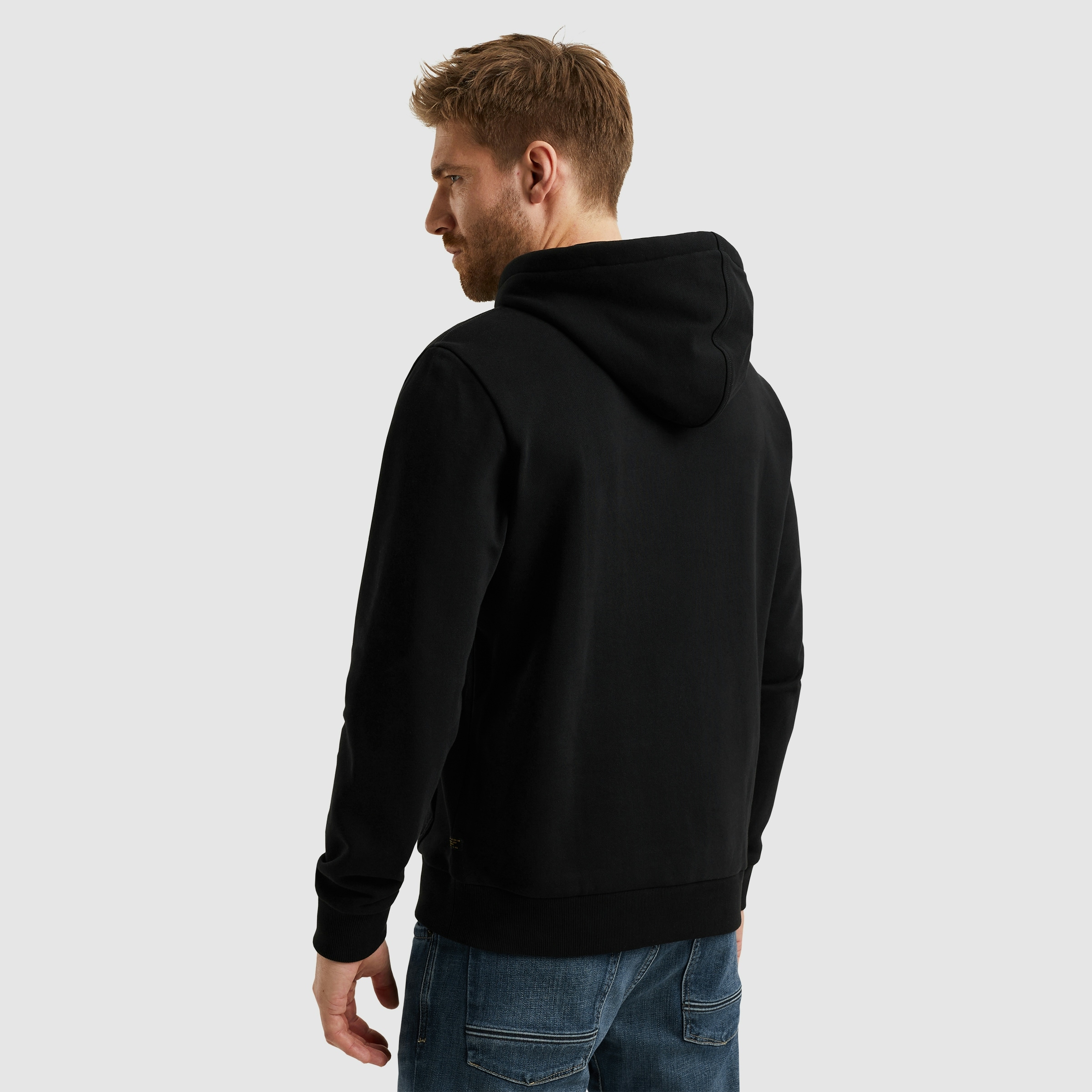 PME LEGEND Kapuzensweatshirt »Hooded soft terry with logo« mit Logostickerei