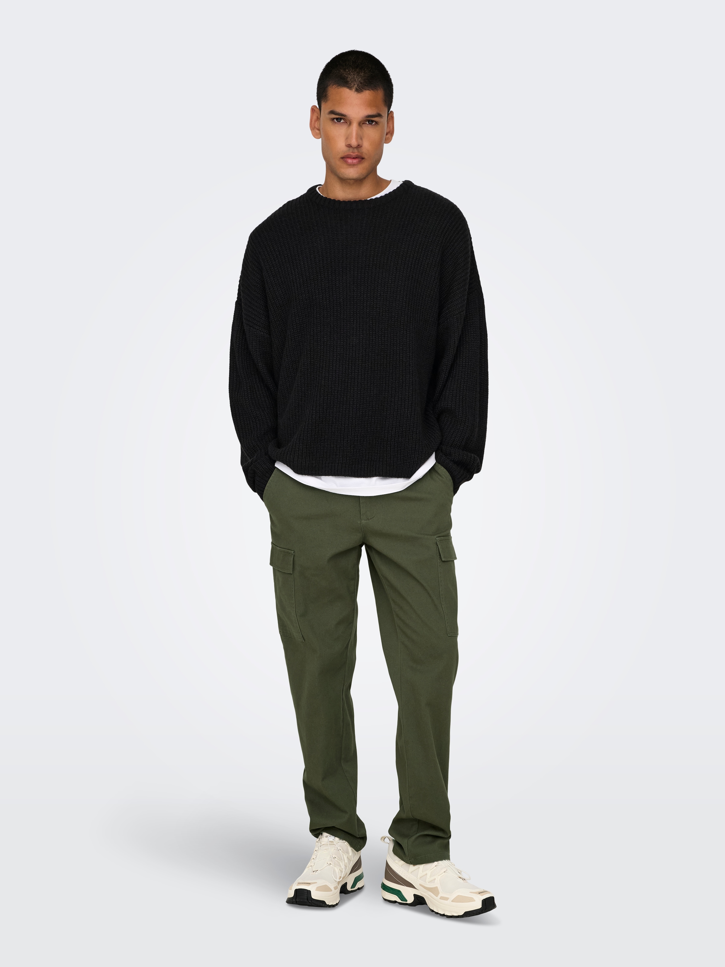 ONLY & SONS Cargohose »ONSNICKY CARGO STRAIGHT 0241 PANT NOOS«