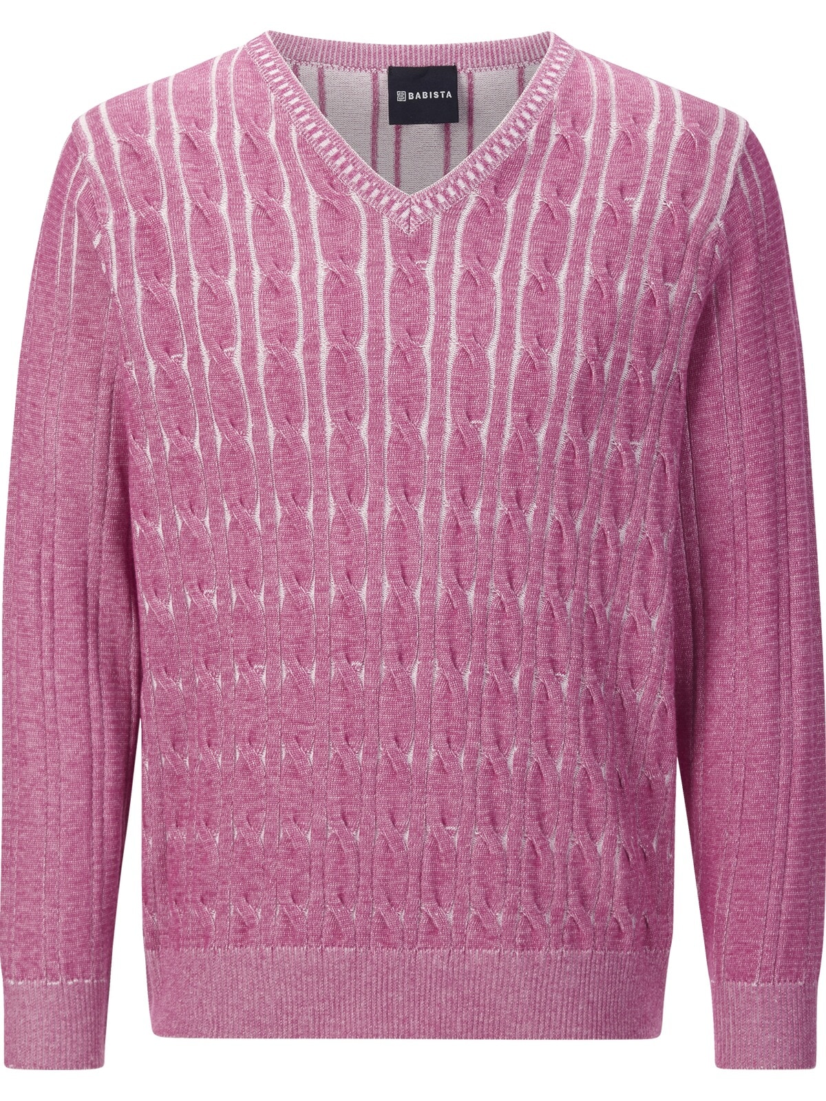 Babista V-Ausschnitt-Pullover »Pullover CARIELLO«, im stilvollen Strickmuster