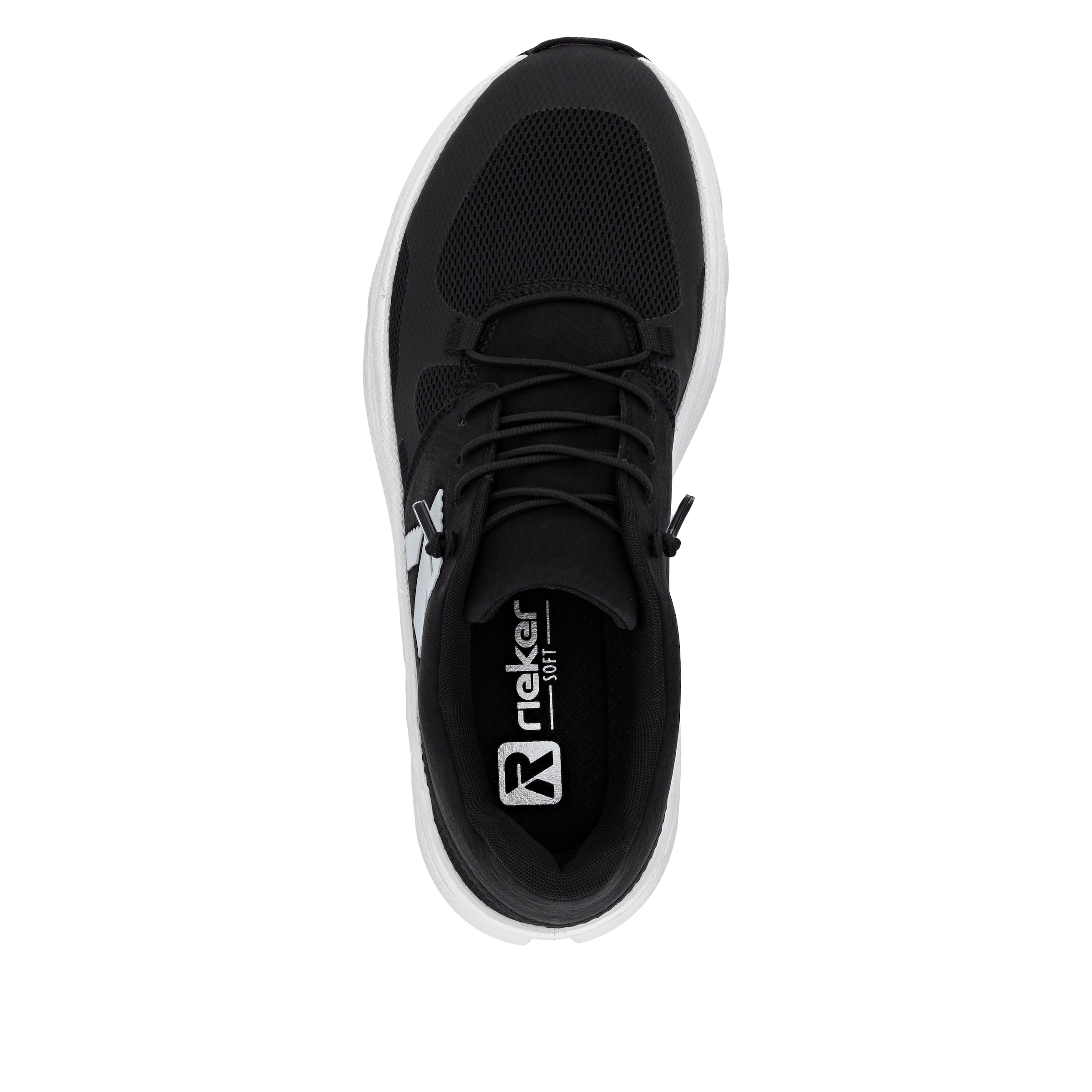 RIEKER Sport Plateausneaker  Slip-on Sneaker, Halbschuh, Freizeitsneaker mit MemoSoft-Innensohle