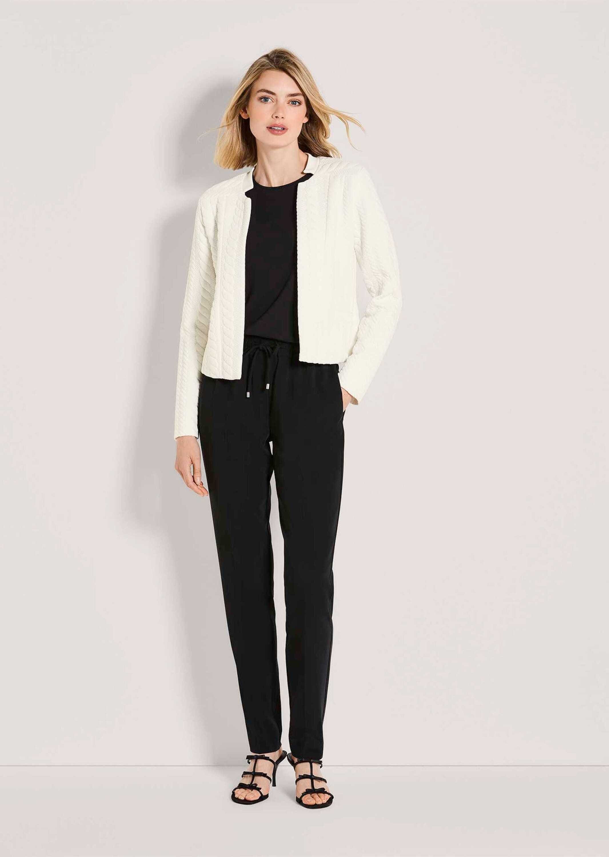 MADELEINE Jackenblazer »Blazer Langarm Jerseyblazer mit Stehkragen«
