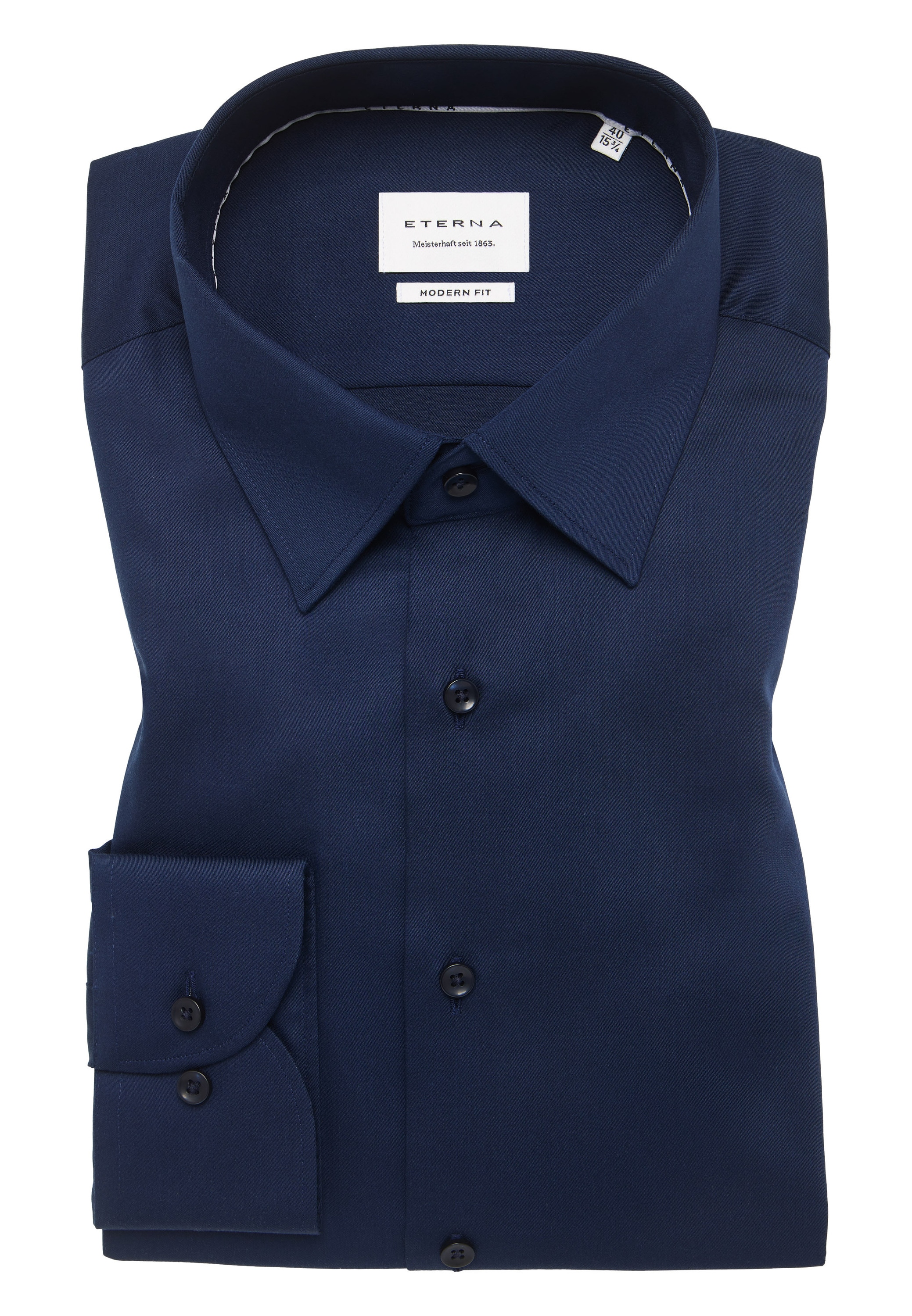 Eterna Langarmhemd »MODERN FIT«, NON IRON (bügelfrei)