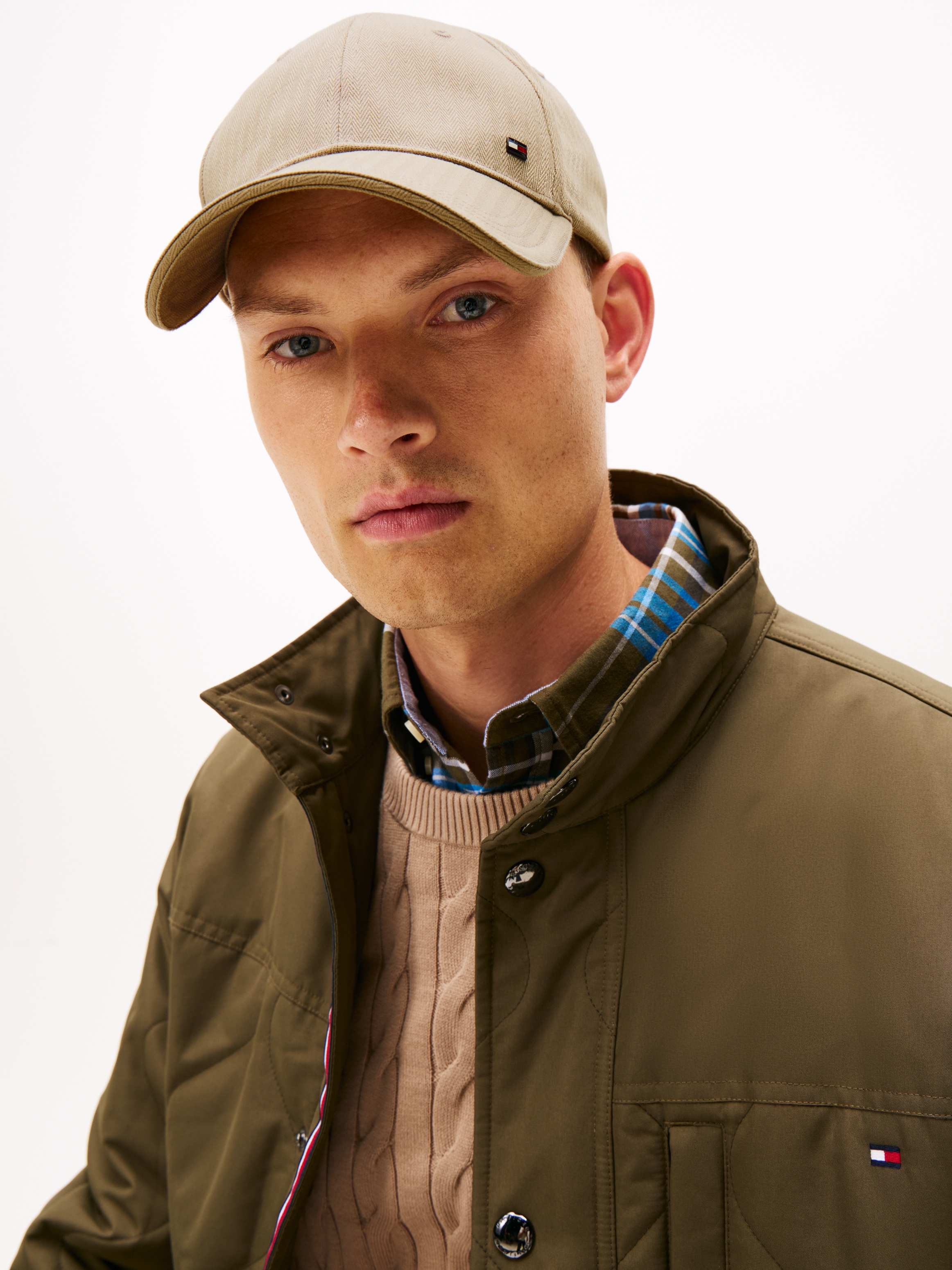 Tommy Hilfiger Baseball Cap »COTTON PANEL CAP«, Größenverstellbar