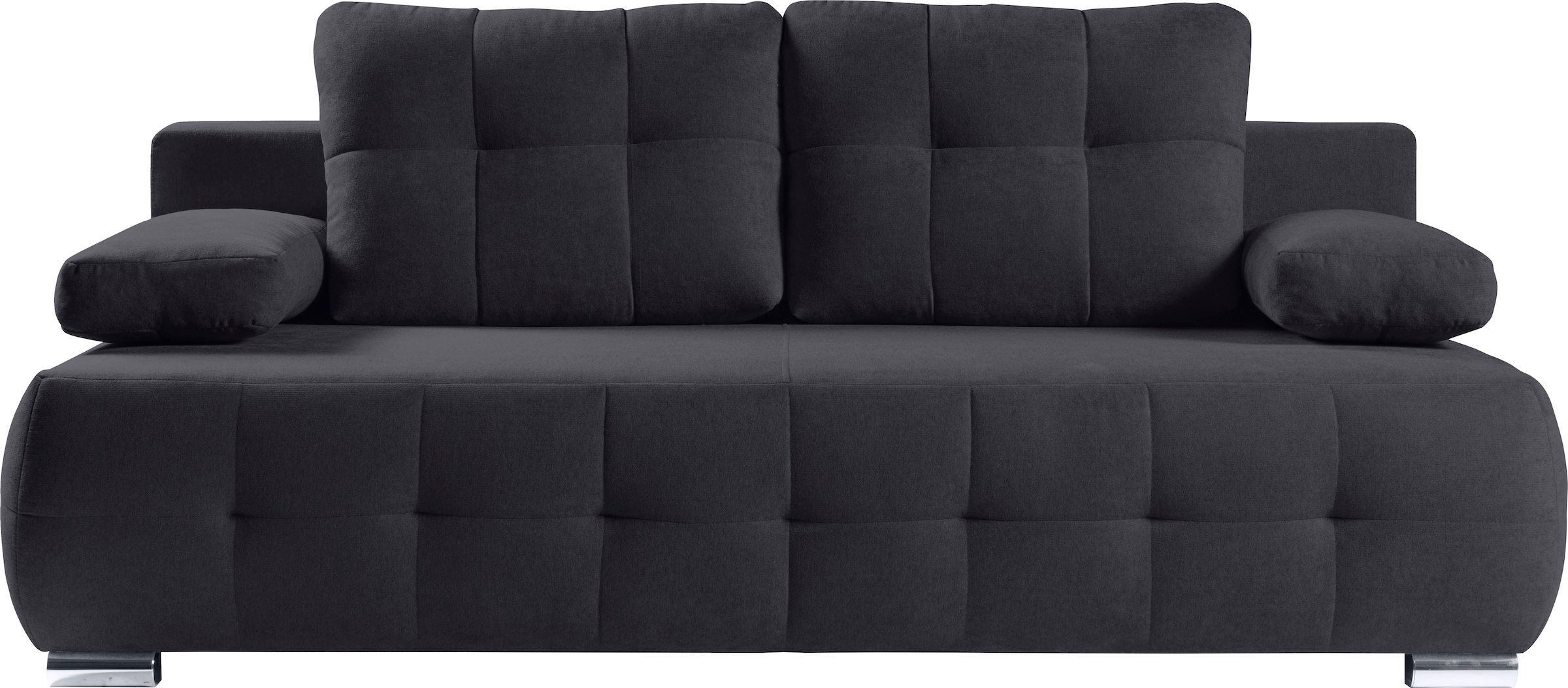 WERK2 Schlafsofa »Indigo«, 2-Sitzer Sofa und Schlafcouch mit Federkern & Bettkasten